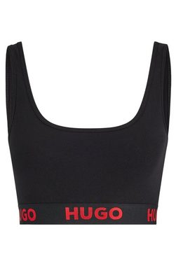 HUGO Bralette-BH BRALETTE SPORTY LOGO mit elastischem Bund