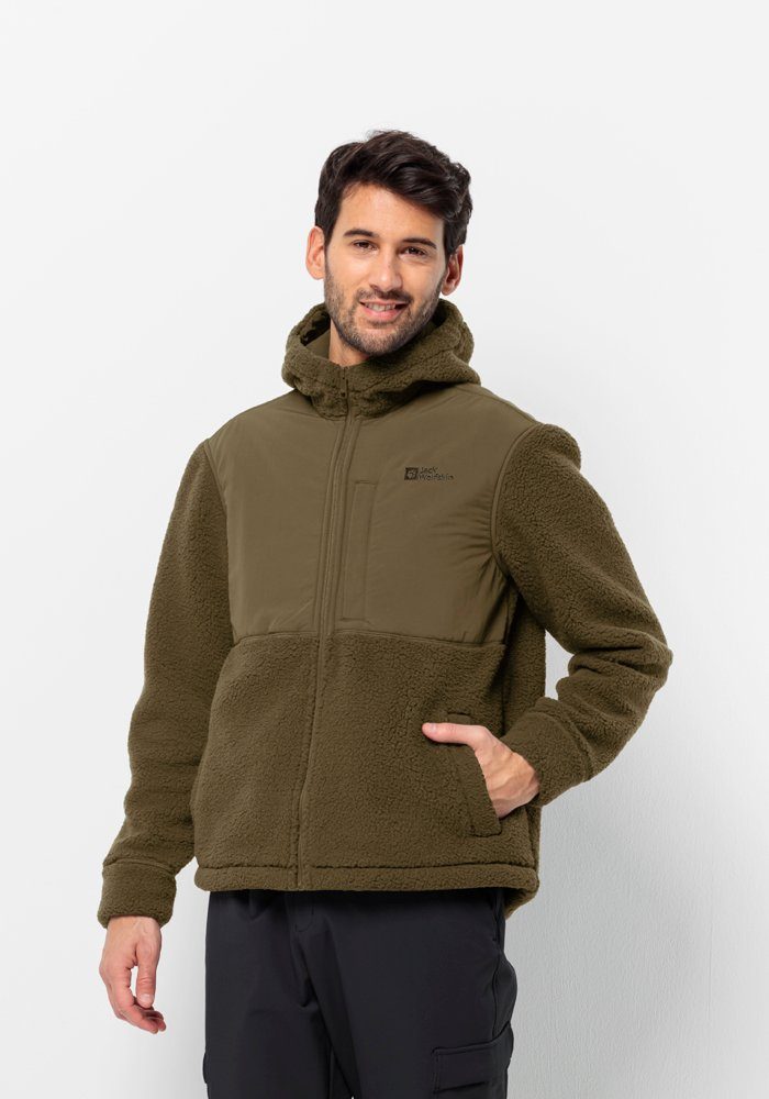 Jack Wolfskin Fleecejacke FELSLICHT HOODED JKT günstig online kaufen