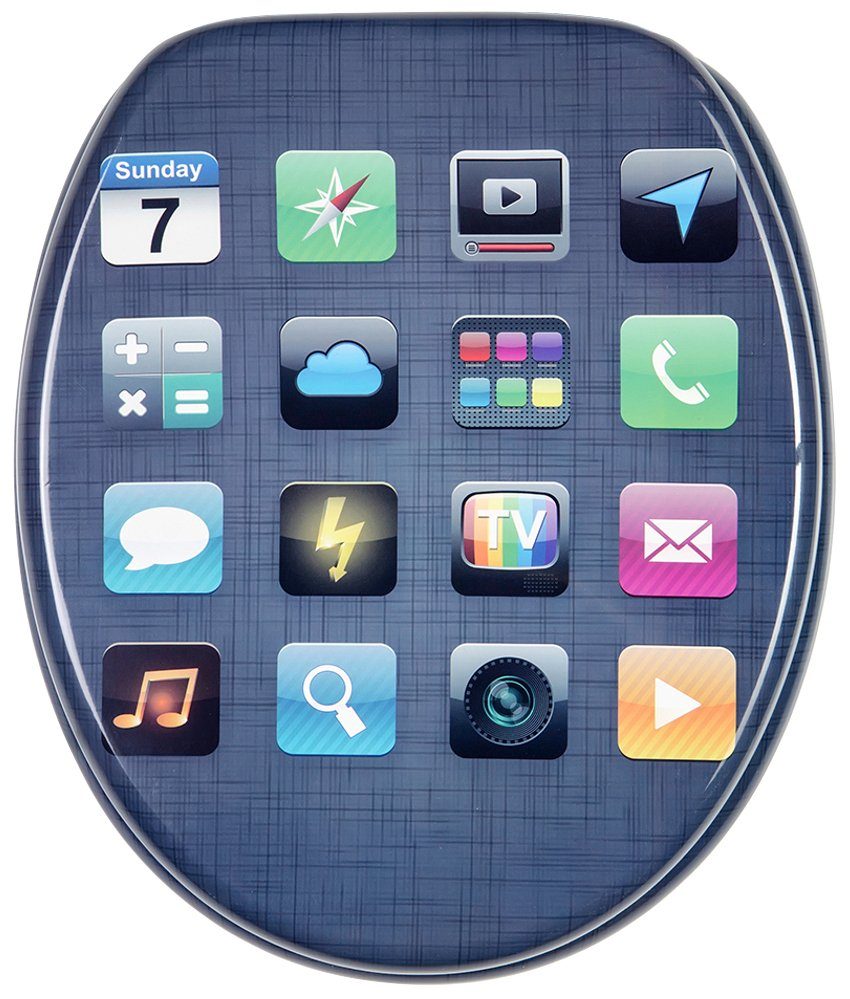 Sanilo WC-Sitz App, mit Absenkautomatik