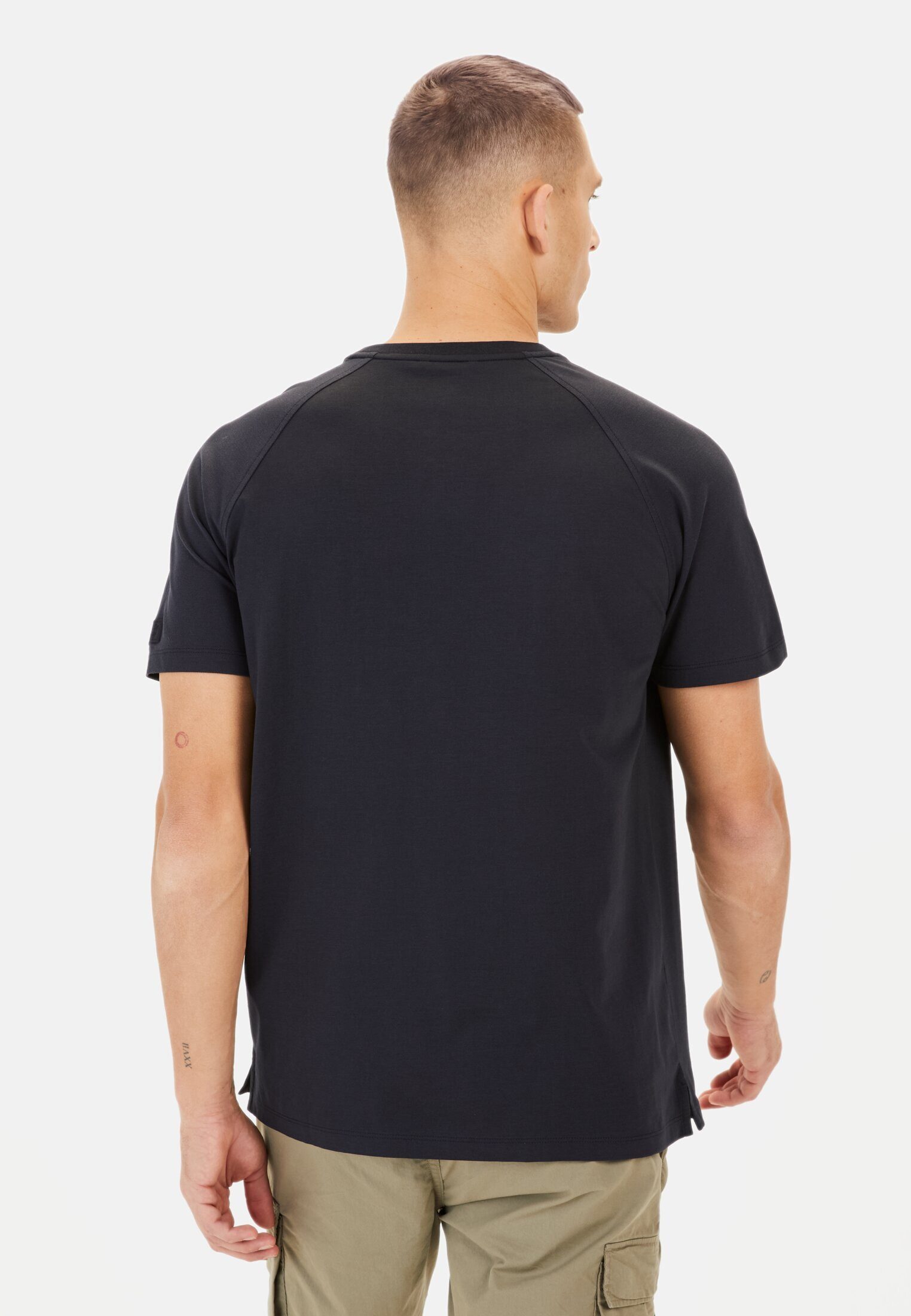 camel active T-Shirt mit Cooling Effekt Kurzarm Rundhals günstig online kaufen