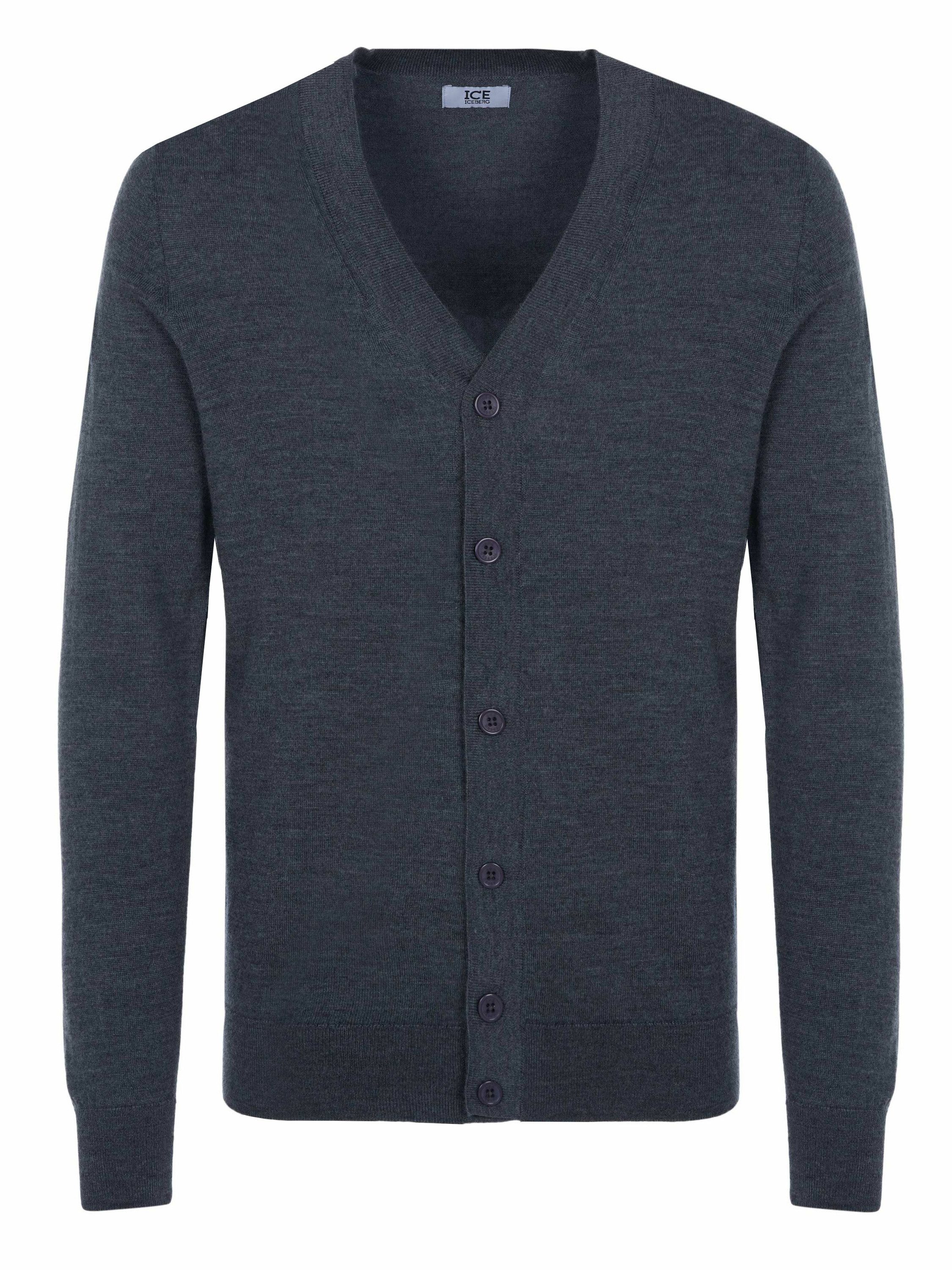 ICEBERG Outdoorjacke Pullover & Strickjacke für Herren (1-St)