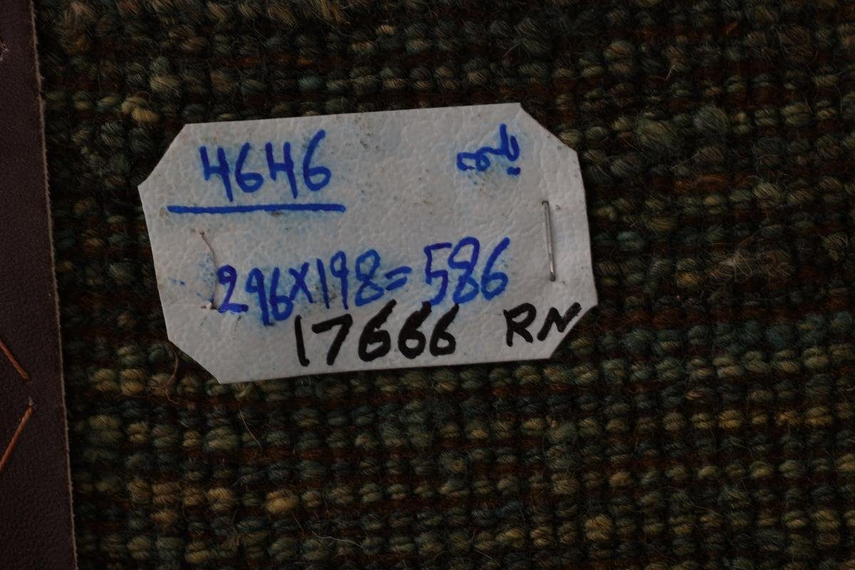 Orientteppich Perser Höhe: 18 Nature Nain Trading, 198x296 Gabbeh mm rechteckig, Moderner Orientteppich, Handgeknüpfter