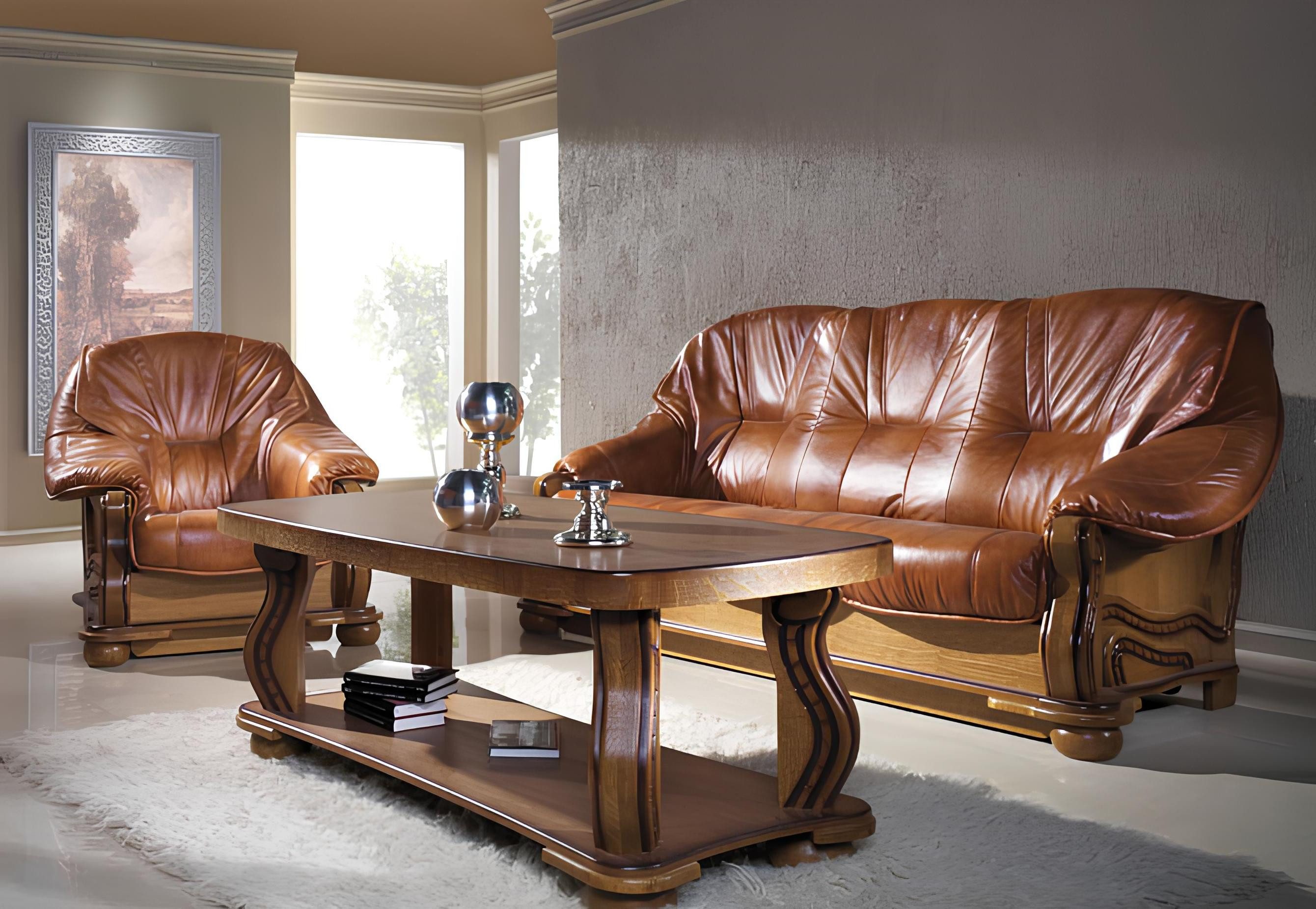 Xlmoebel Polstergarnitur Klassisches Zweisitzer-Sofa in hochwertigem Polsterdesign, (Sofa 2 Sitzer 4069424879308), Hergestellt in Europa