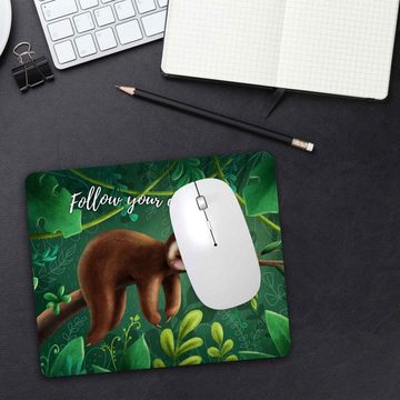 GRAVURZEILE Mauspad im Follow your Dreams Design - Bedrucktes Mousepad -, Geschenk für Familie & Freunde
