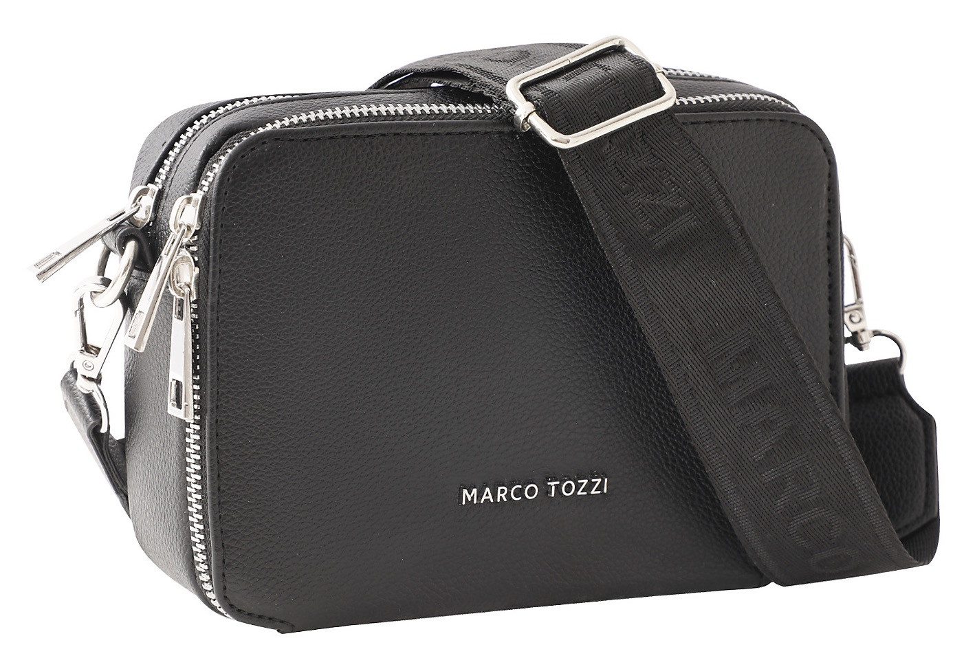 MARCO TOZZI Umhängetasche, Damen Kamerabag, Schultertasche mit Kartensteckfächern
