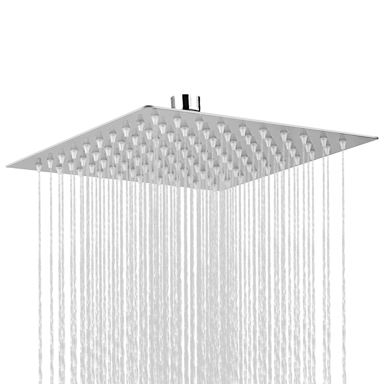 Clanmacy Kopfbrause Edelstahl Kopfbrause Duschkopf Regendusche günstig online kaufen