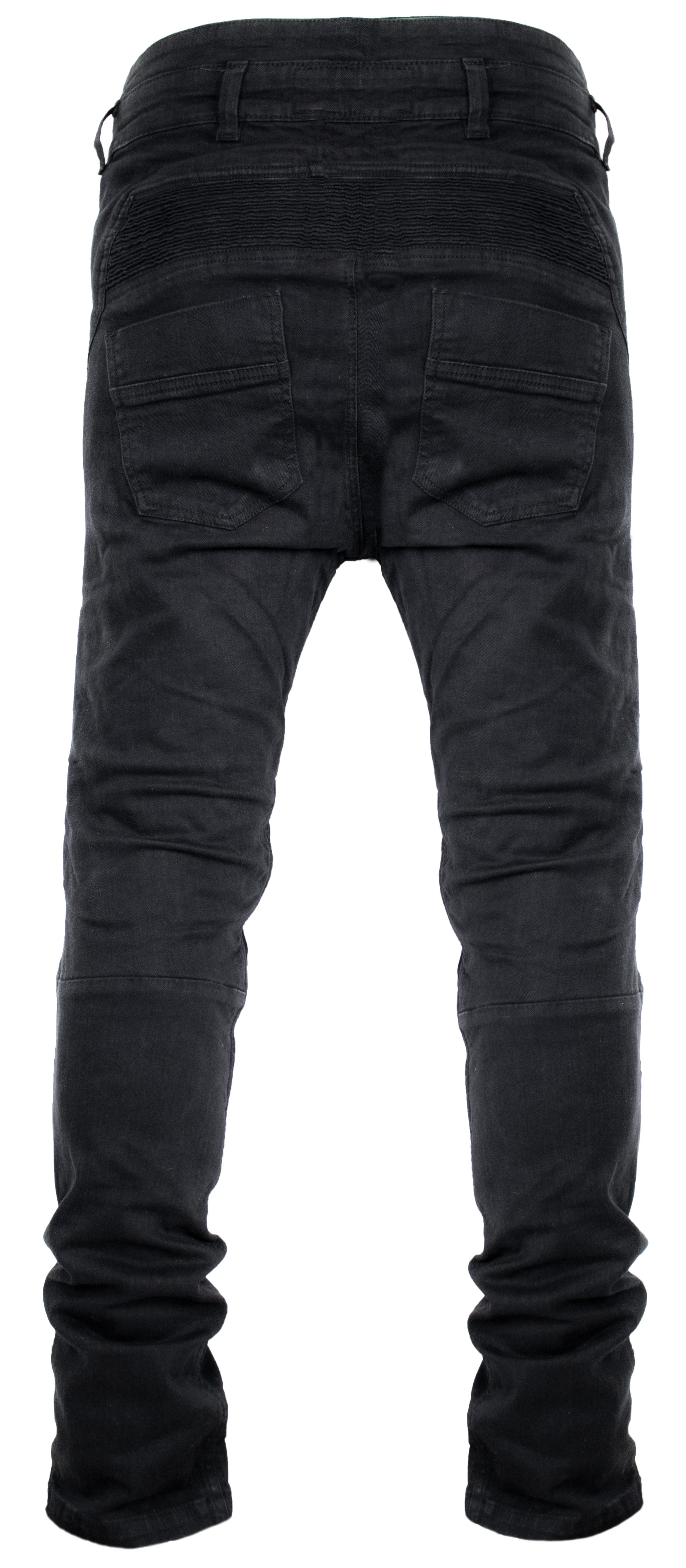 MDM Motorradhose Motorradhose Herren Motorradjeans Grau mit Protektoren, Aramid Motorradjeans Herren mit Aramid Verstärkung – Bild 2 von 3