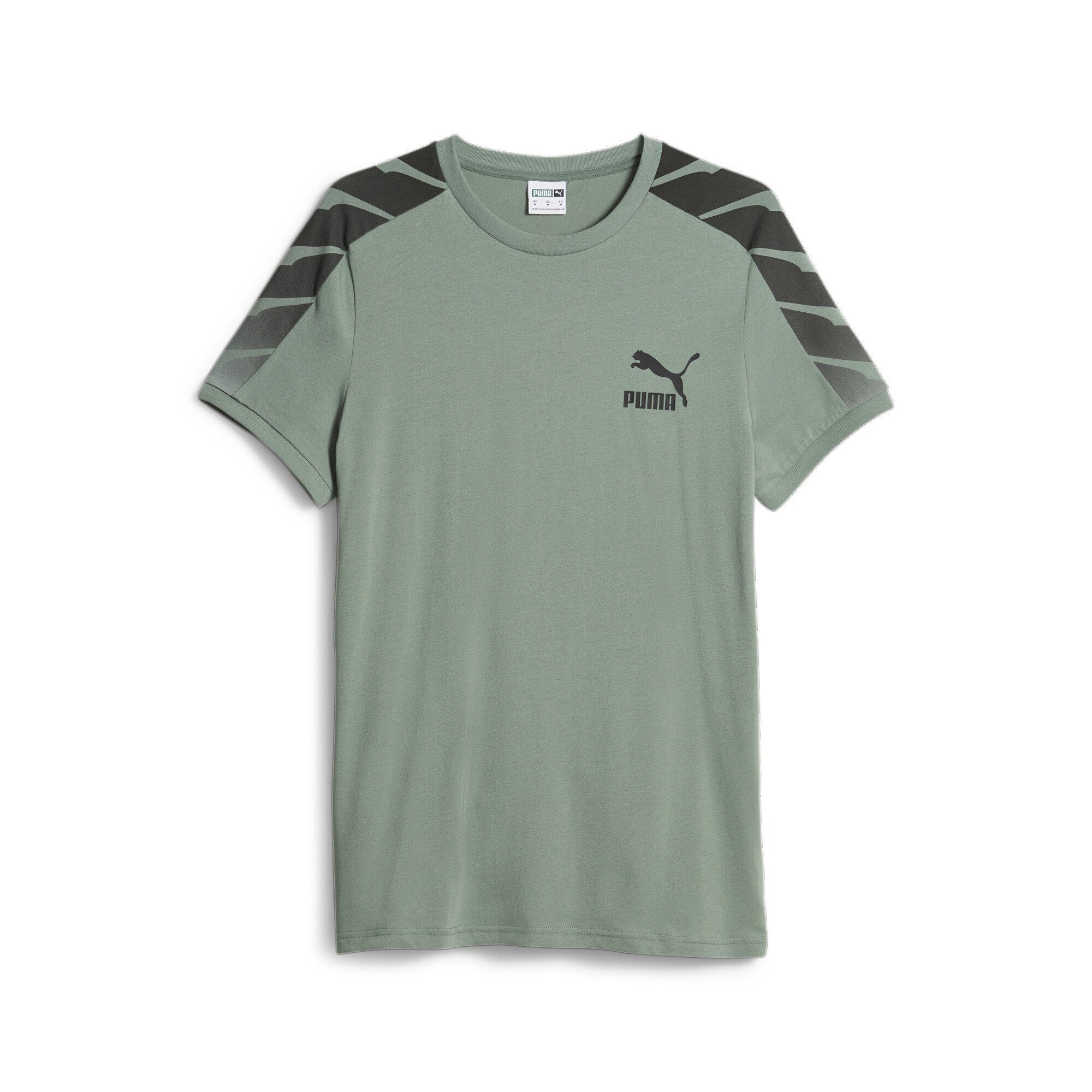 PUMA T-Shirt T7 Sport T-Shirt Herren Eucalyptus Green