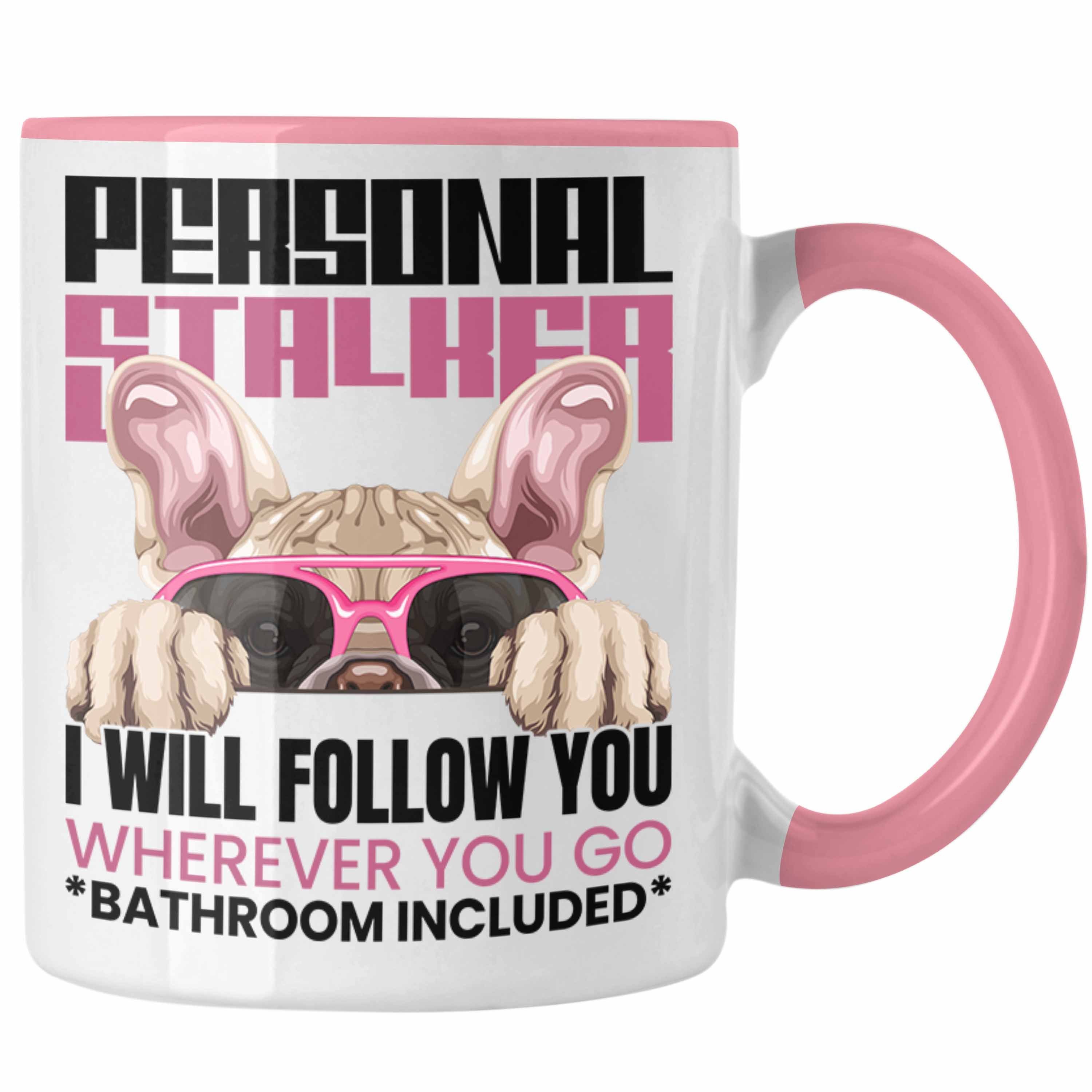 Tasse Besitzerin Bulldogge Trendation Lustiger Rosa Gesch Französische Spruch Tasse Geschenk