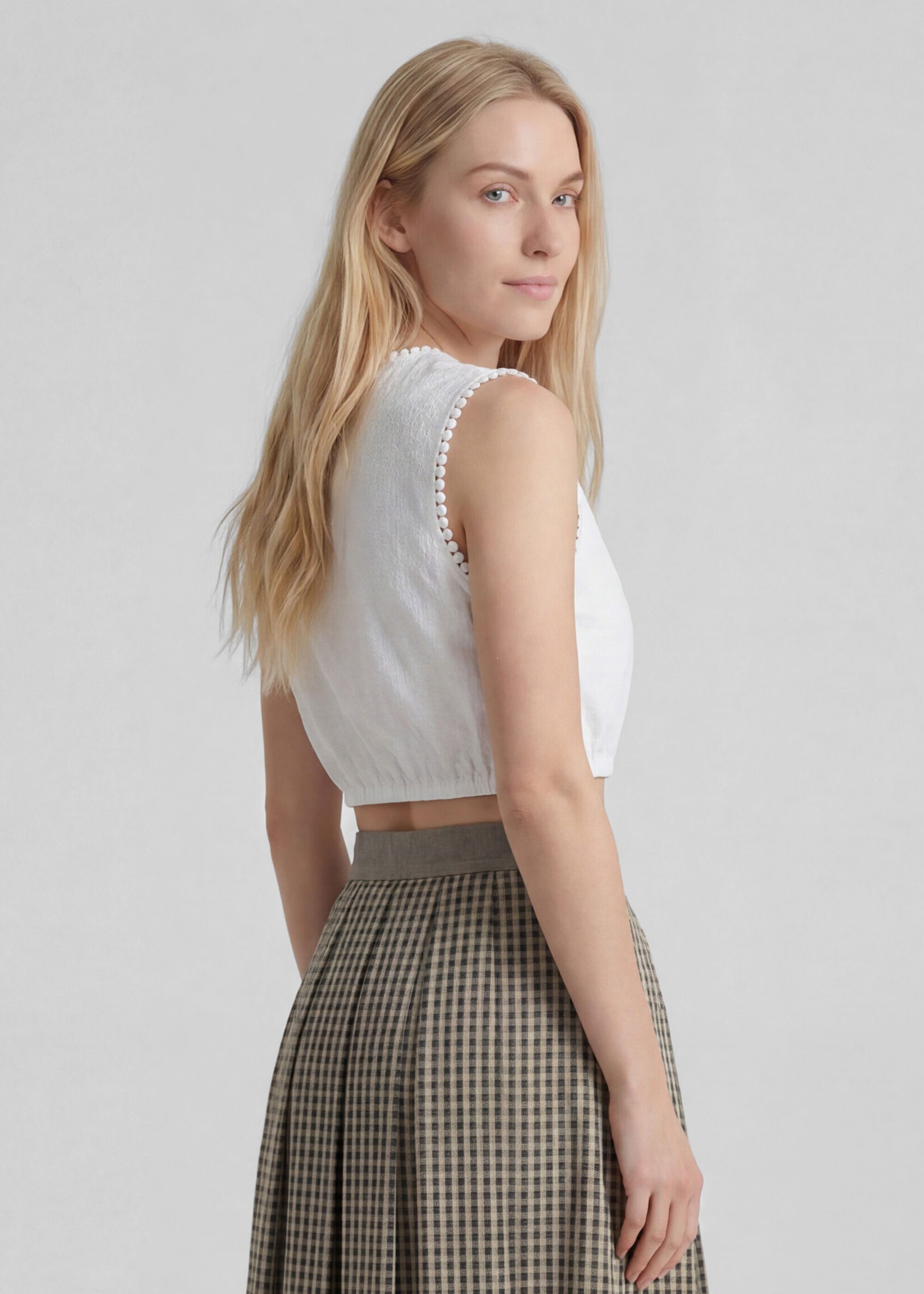 Spieth & Wensky Dirndlbluse Kandis (1-tlg) mit schulterfreiem Design