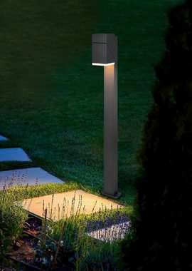 lightling LED Gartenleuchte Alva, LED fest integriert, warmweiß, individuell einstellbar, moderne Außenlampe