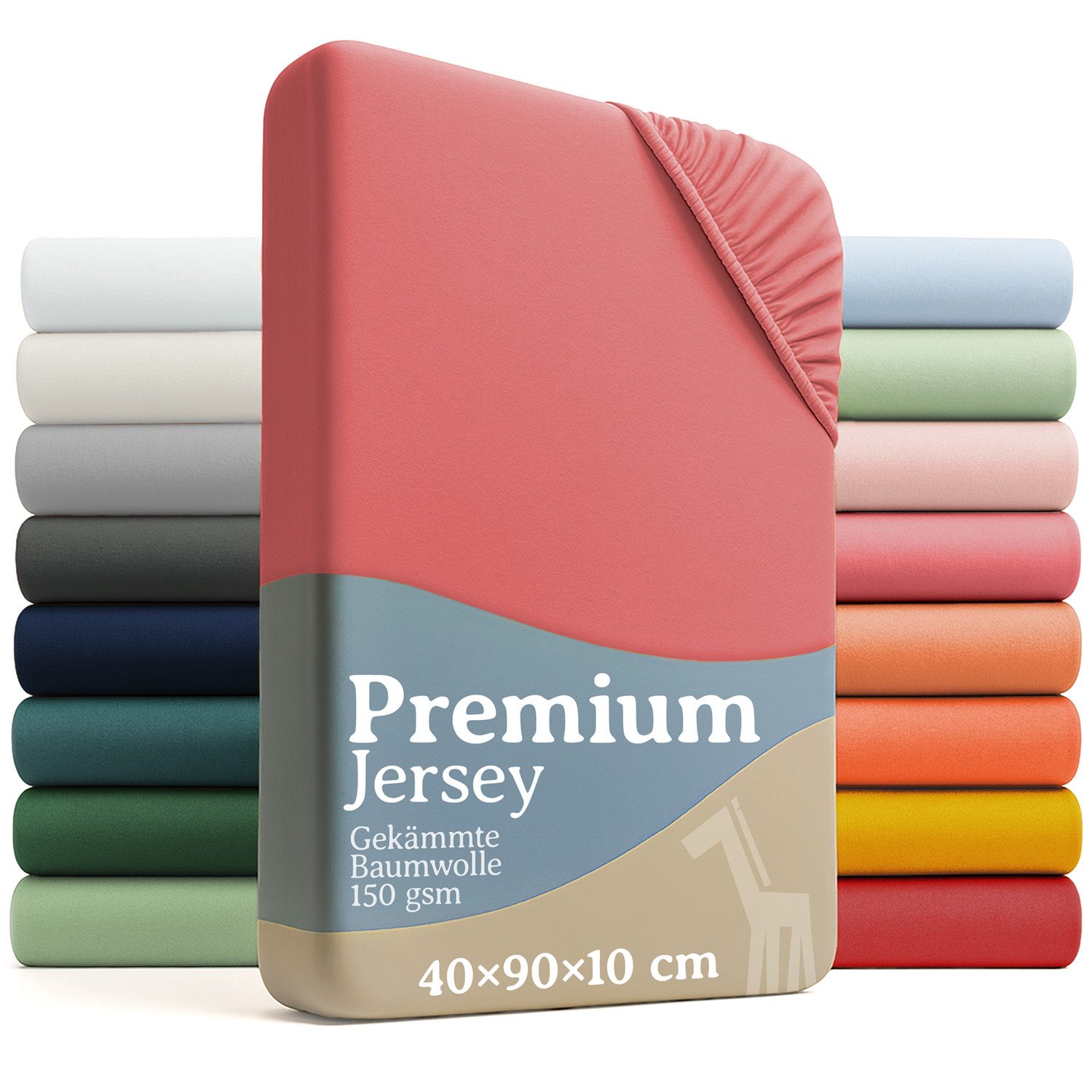 Laleni Spannbettlaken Premium für Beistellbett - Atmungsaktives Spannbetttu günstig online kaufen