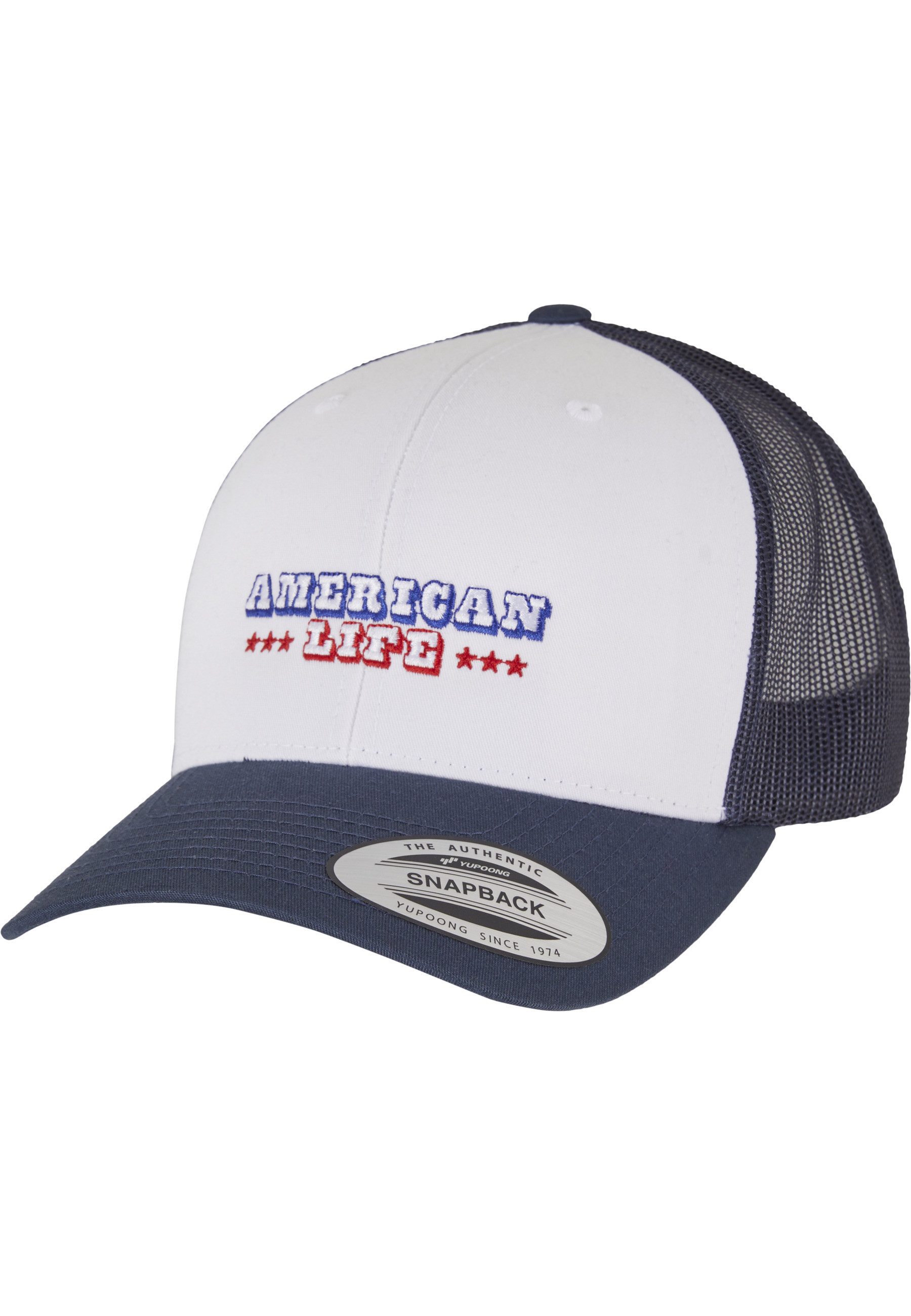 MisterTee Trucker Cap MisterTee American Life Retro Trucker Cap