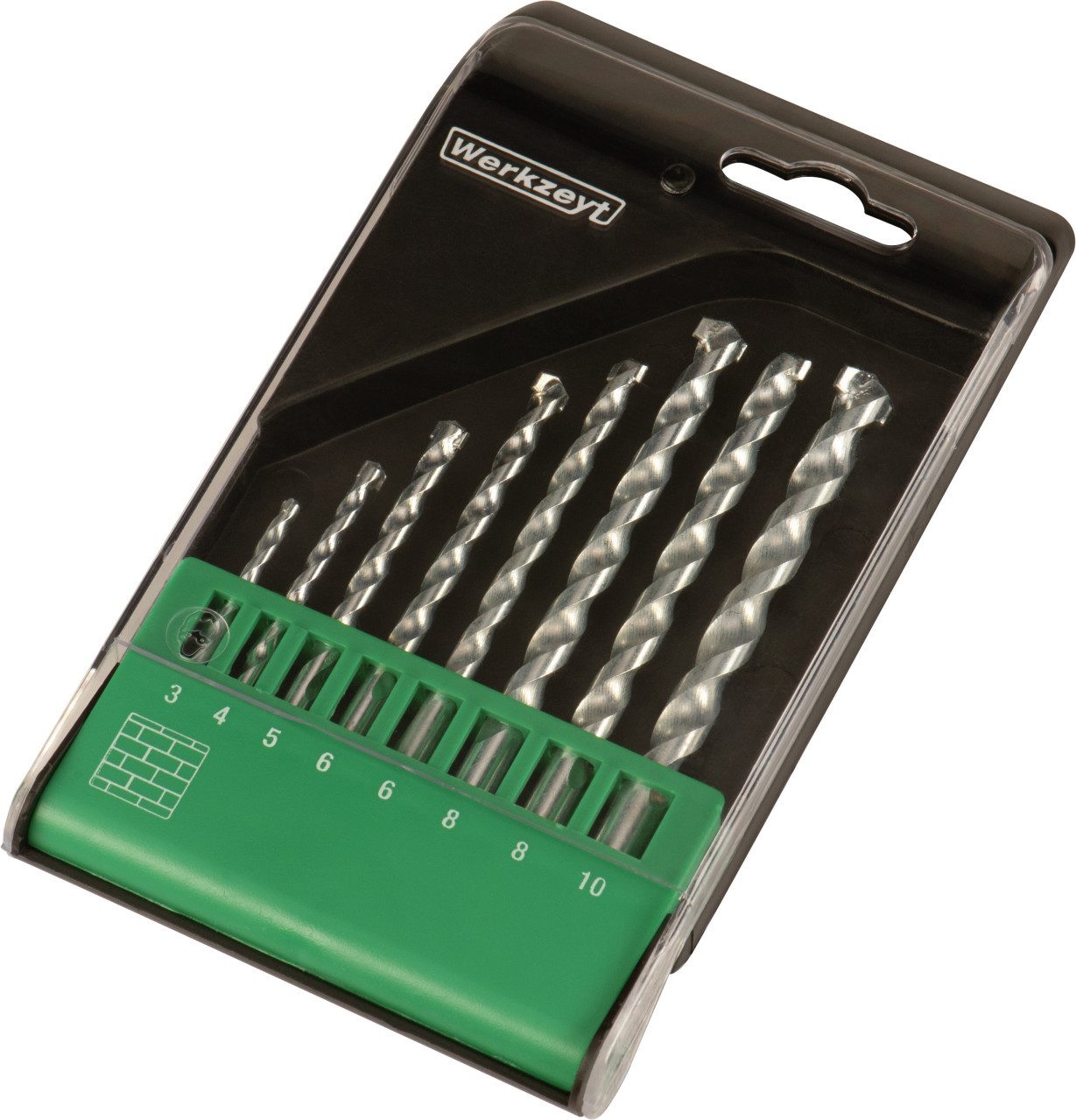 Conmetall Steinbohrer WERKZEYT Steinbohrer-Set 3-10 mm 8-teilig günstig online kaufen