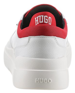 HUGO Blake_Tenn Sneaker mit dezentem Marken-Label, Freizeitschuh, Halbschuh, Schnürschuh