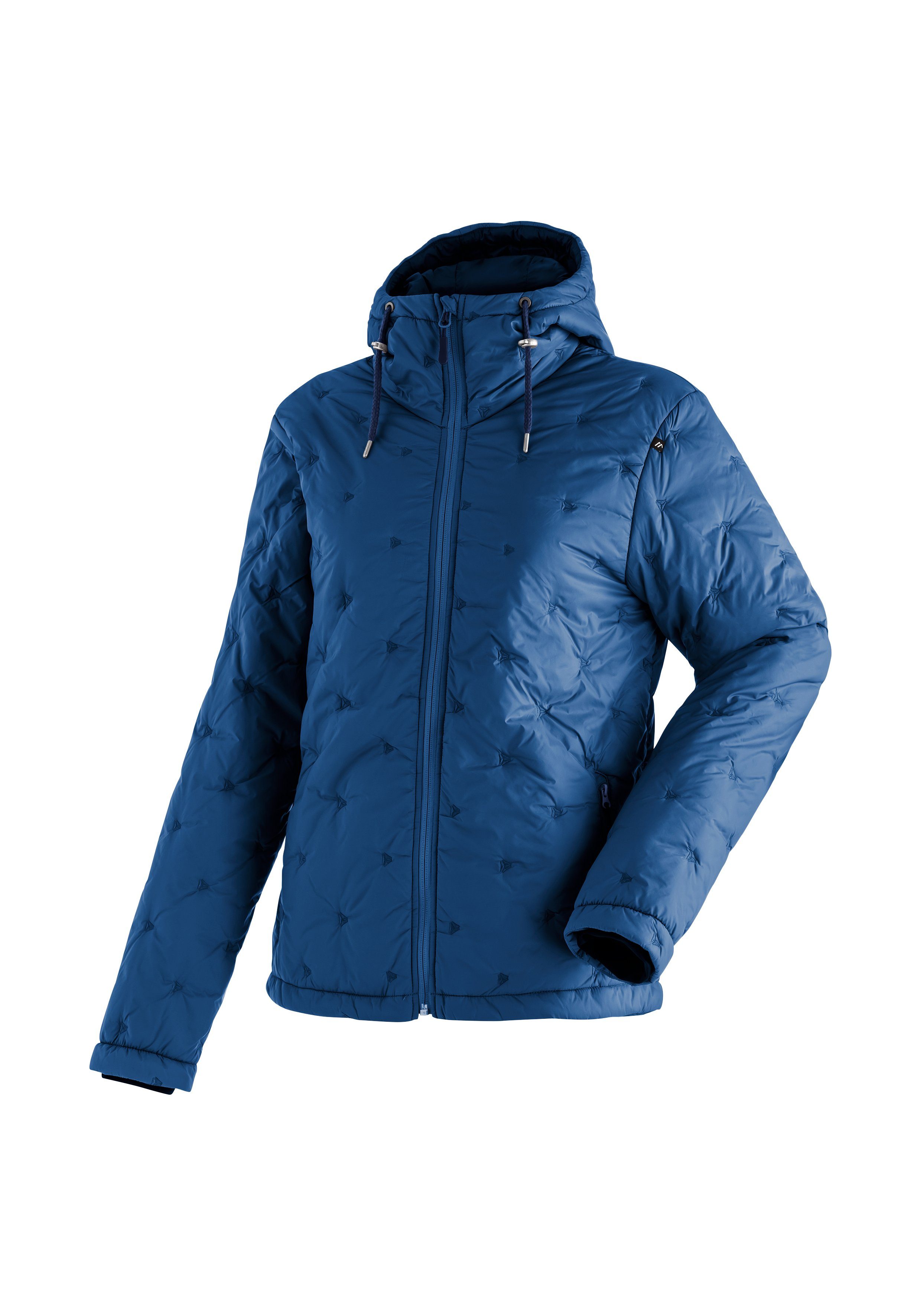 Maier Sports Funktionsjacke Sportliche aquablau PrimaLoft® Pampero Steppung mit W partieller Jacke