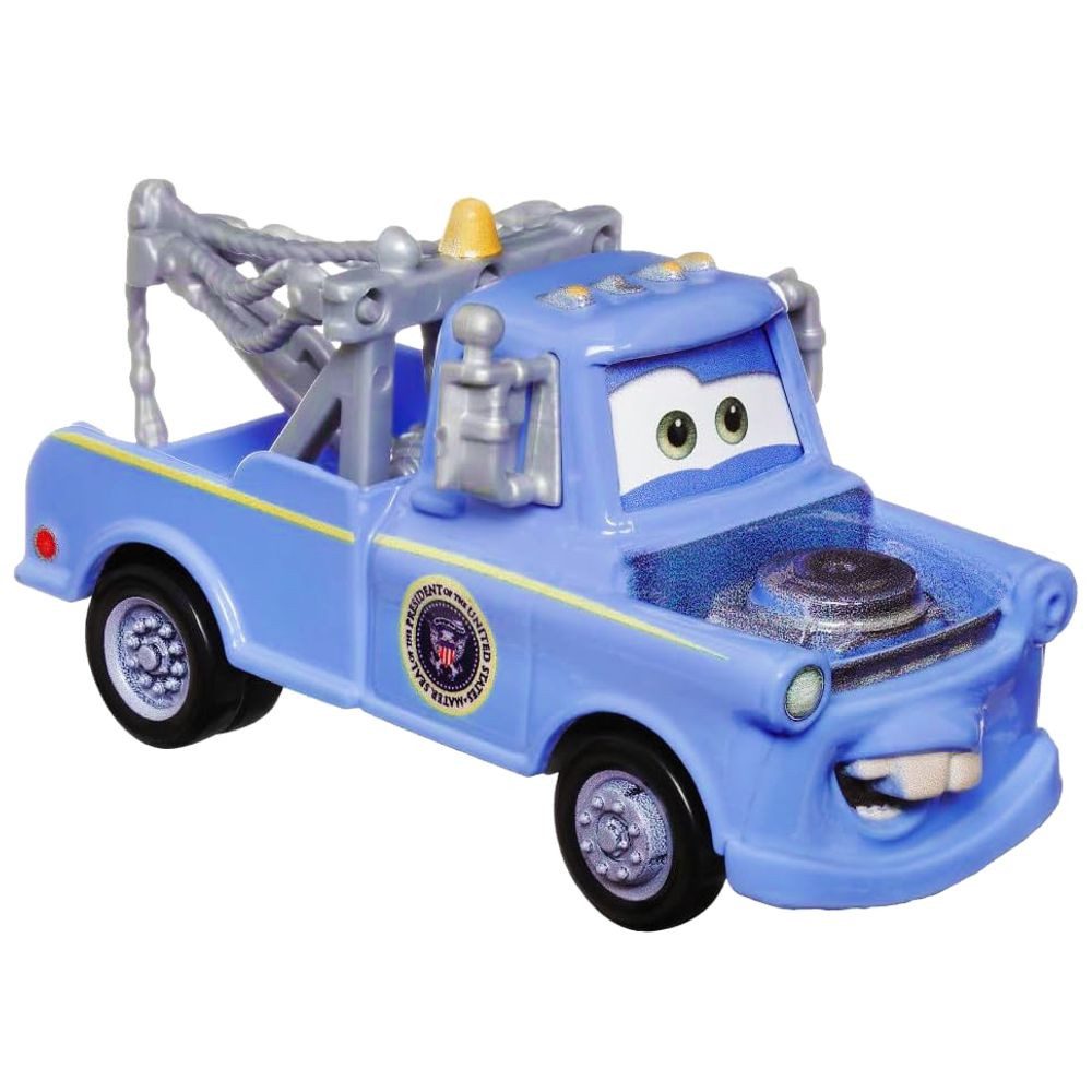 Disney Cars Spielzeug-Rennwagen Präsident Hook HTX91 Disney Cars Die-Cast 1:55 Mattel Fahrzeuge