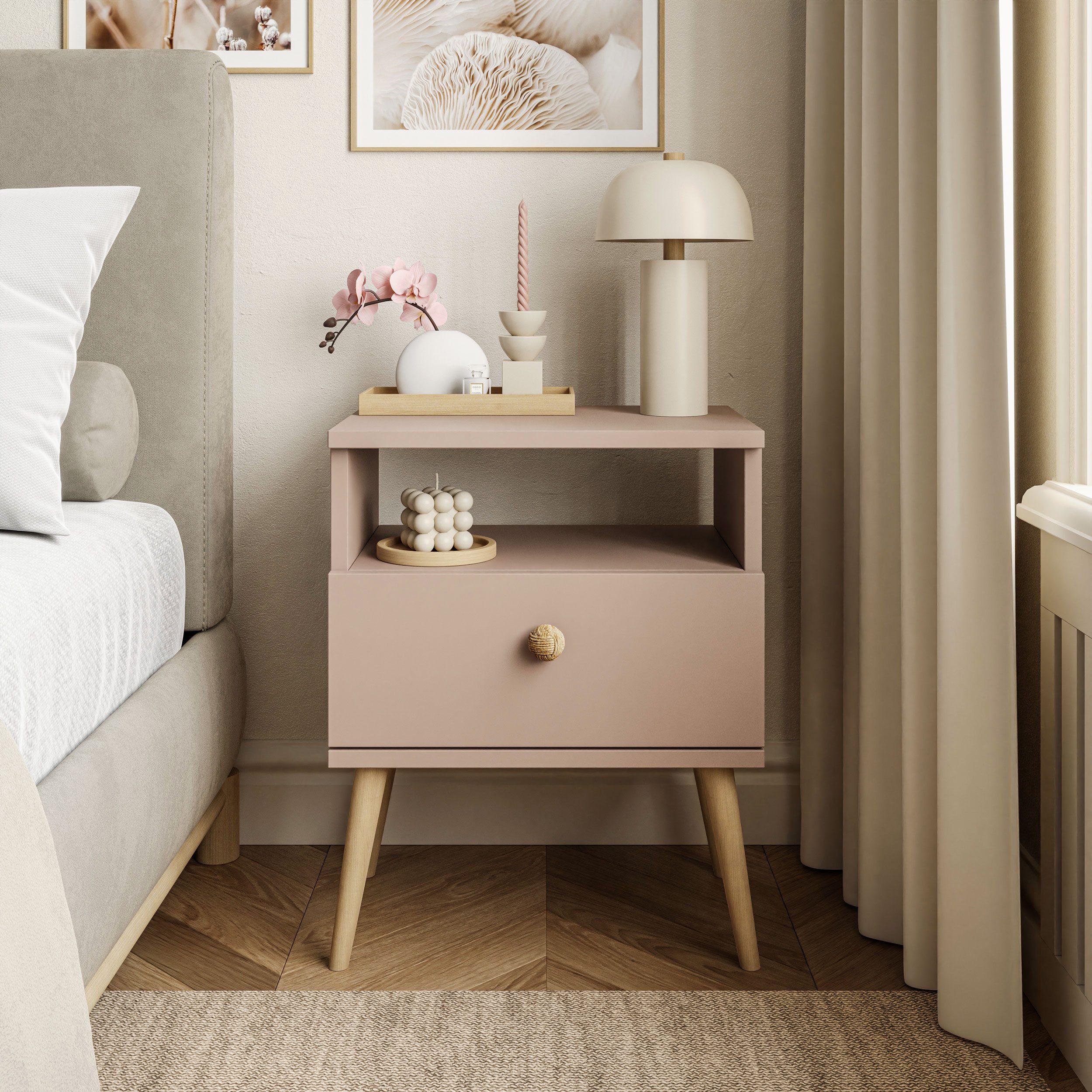 Lookway Nachttisch Harmony mit Schublade 44x56x31 günstig online kaufen