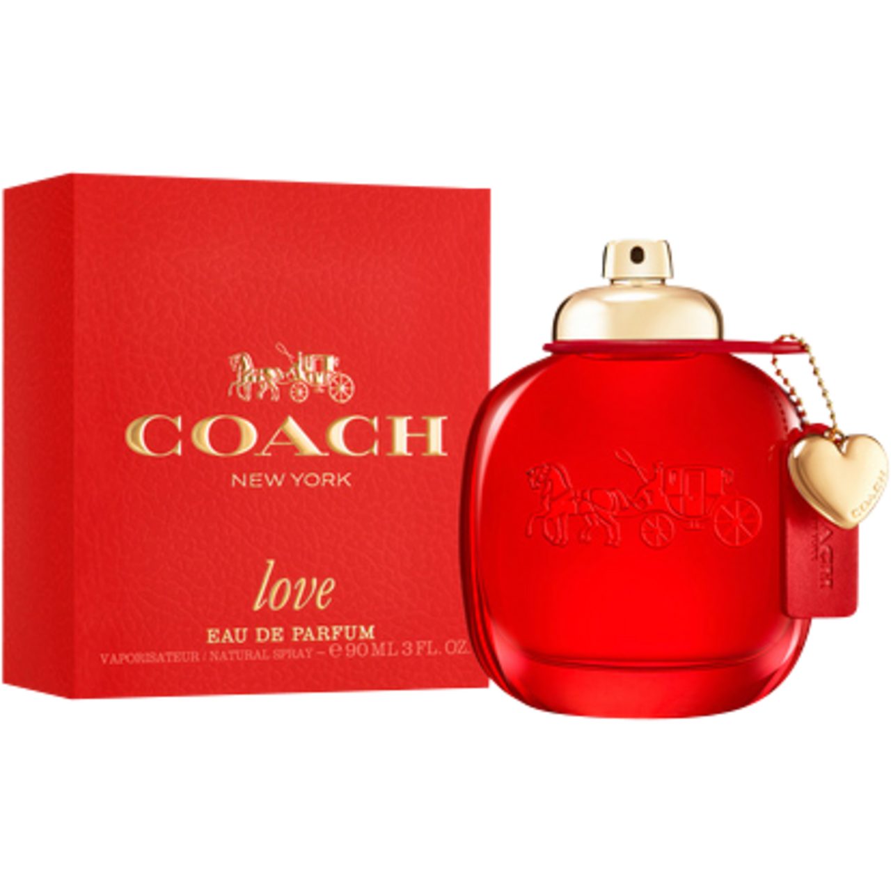 COACH Eau de Parfum Coach Love EdP Nat. Spray, Damenduft, Duftnote: Zedernholz