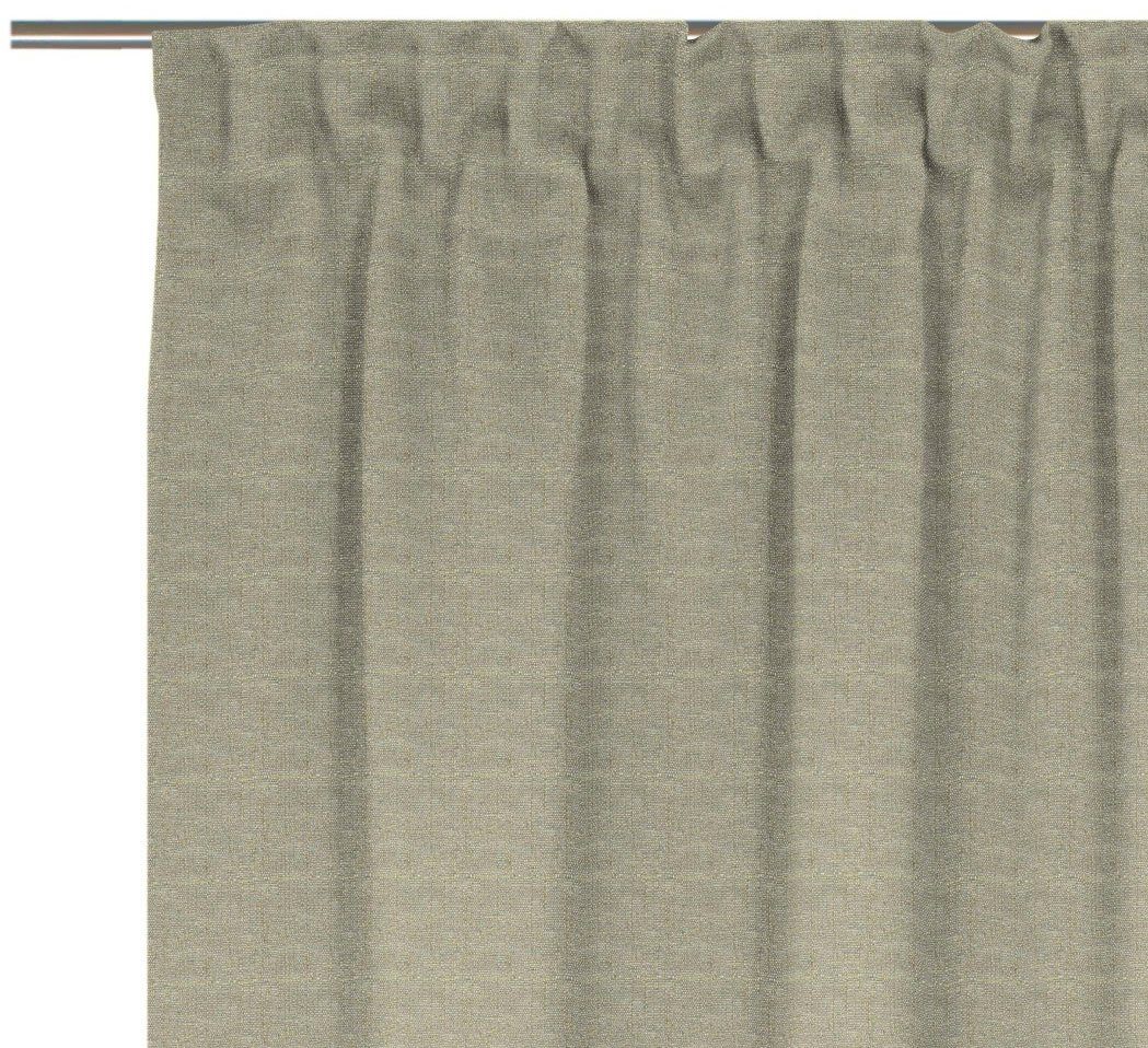 Jacquard Vorhang Torbole, lindgrün (1 St), Multifunktionsband blickdicht, Wirth,