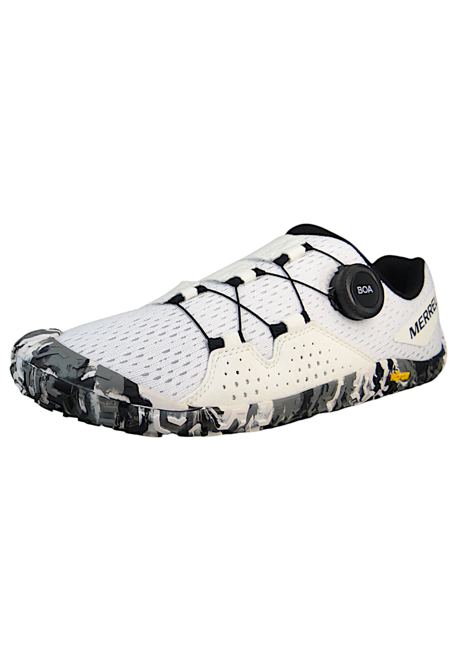 Merrell J068451 Vapor Glove 6 Boa White/Black Schnürschuh