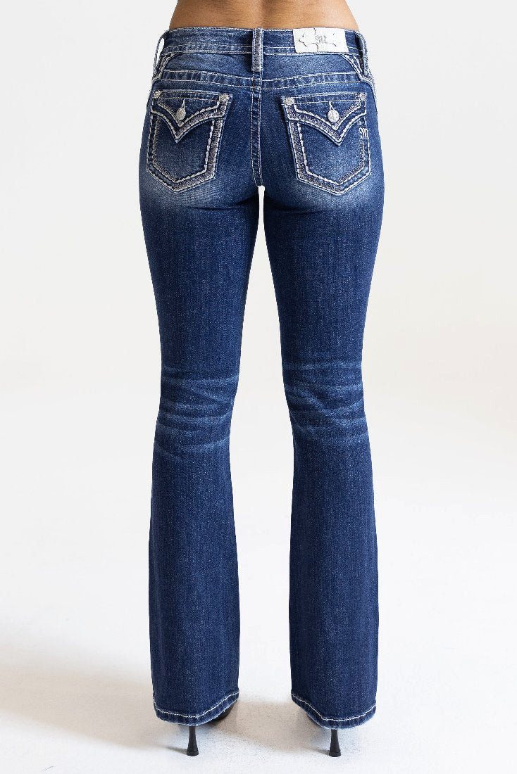 Miss Me Skinny-fit-Jeans M949 Jeans Mid-Rise Bootcut günstig online kaufen