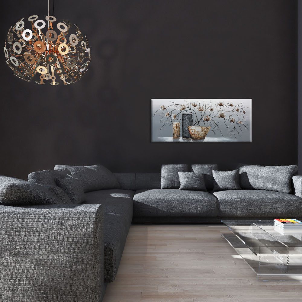 Bönninghoff Ölgemälde Blumen, Blumen (1 St), jedes Bild ein Unikat, BxH: 14 günstig online kaufen