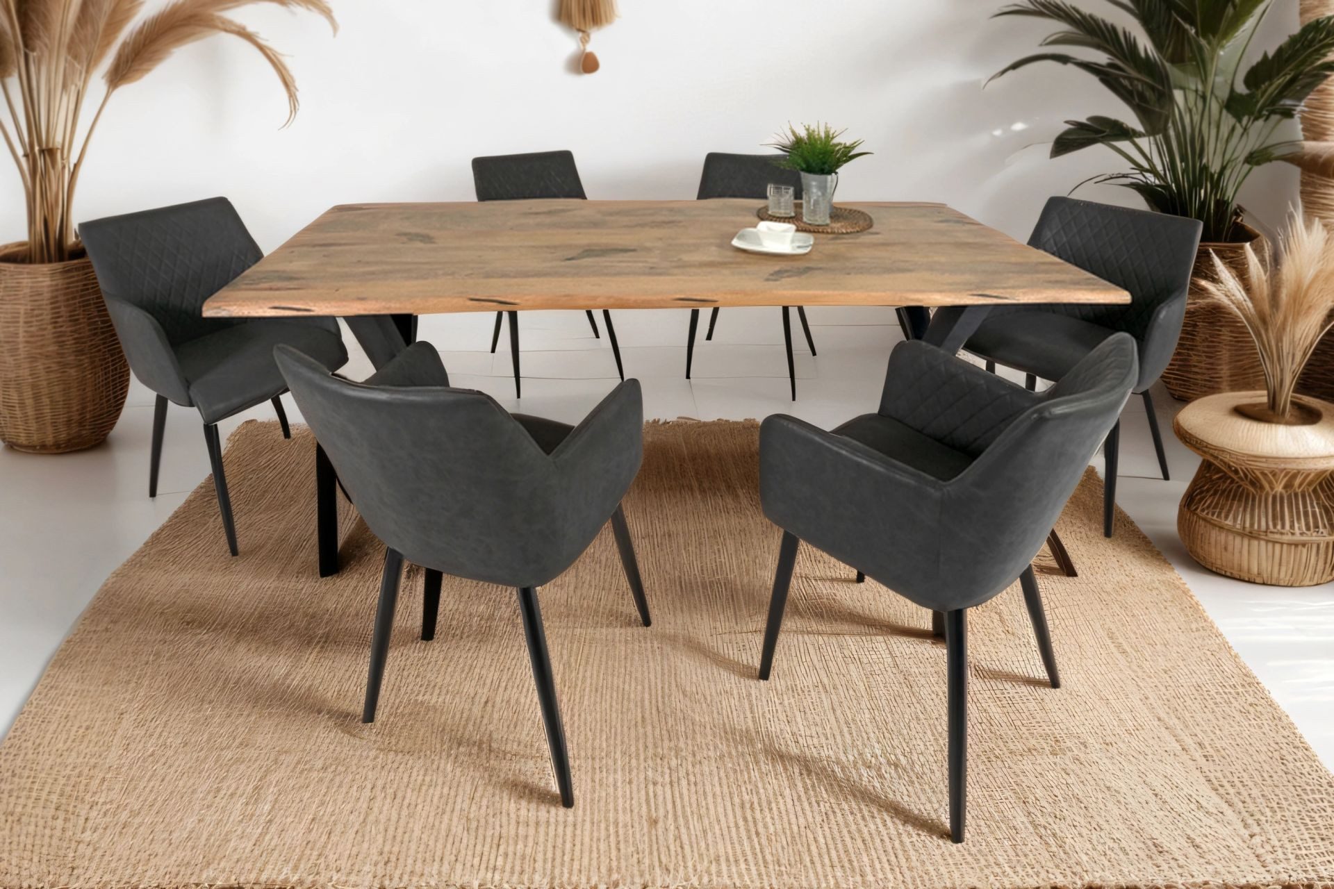 SAM® Baumkantentisch Panther, Mangoholz, Baumkante, verschiedene günstig online kaufen