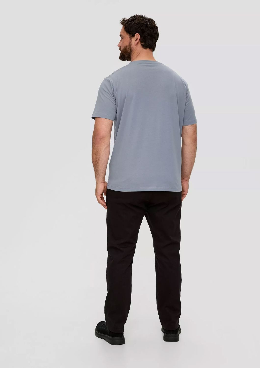 s.Oliver T-Shirt Big Size (2-tlg) Rundhals, kurzarm, Logo-Aufdruck