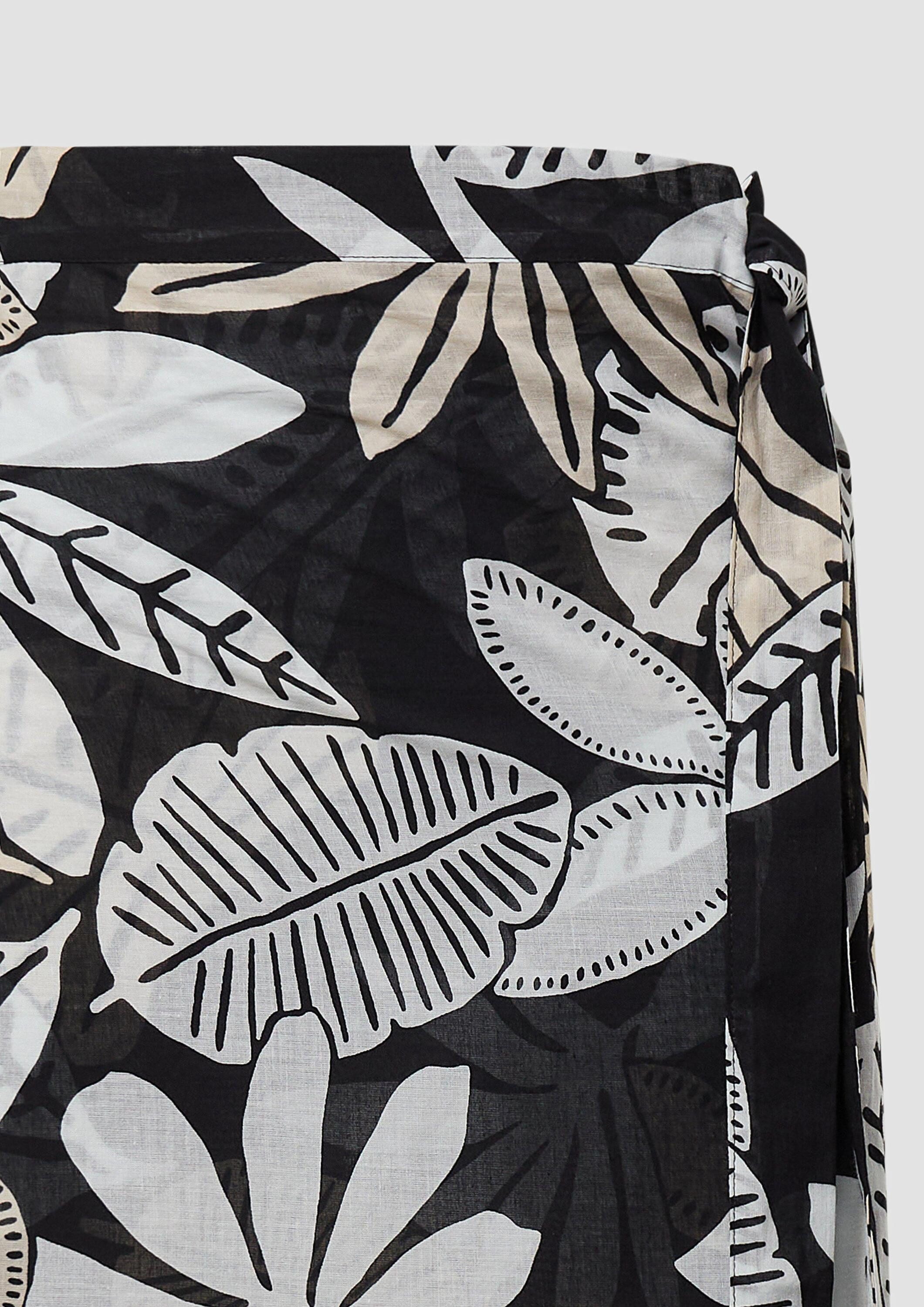 s.Oliver Midirock Indoor-Poncho Pareo mit Artwork