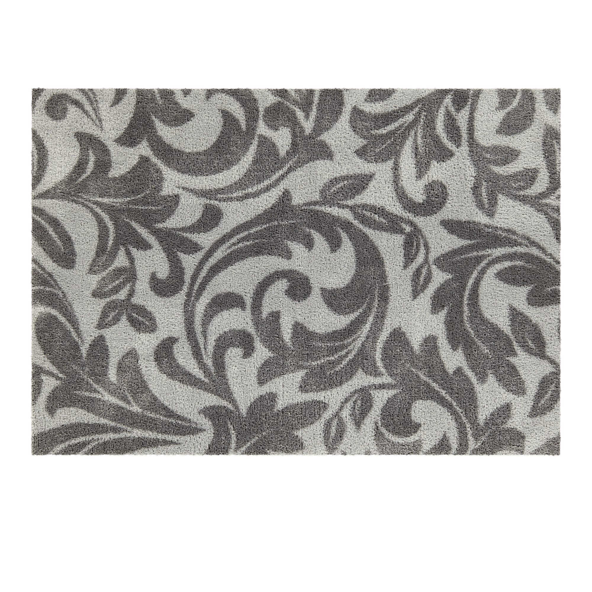 akzente Fußmatte Feel Lavender Ornament silver, Rechteckig, Höhe: 6 mm, 70x günstig online kaufen