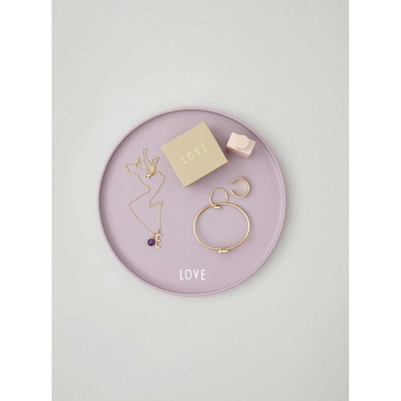 Design Letters Tablett Lavender Favourite Teller Love