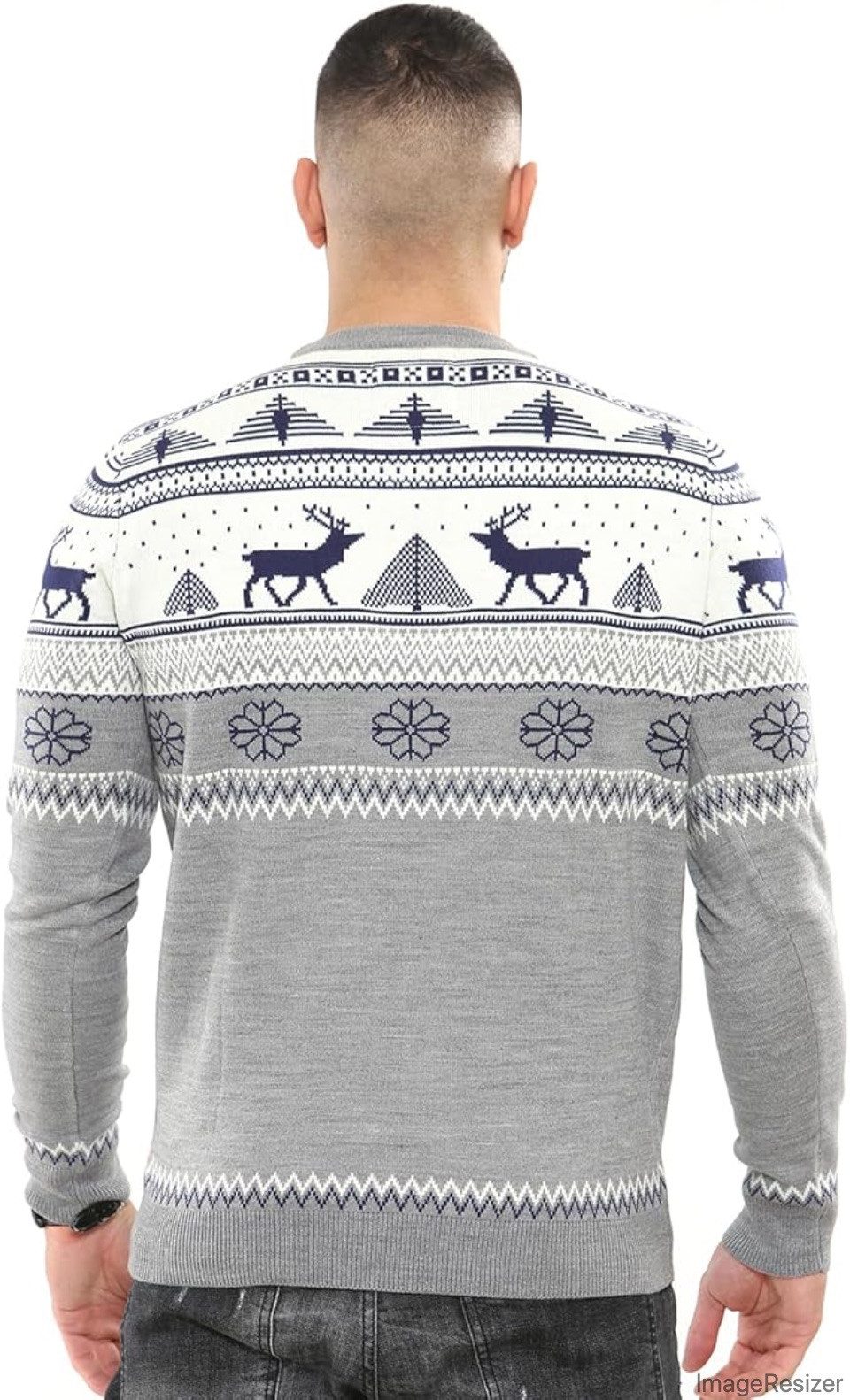 Montegoni Weihnachtspullover Weihnachtspullover für Herren mit günstig online kaufen