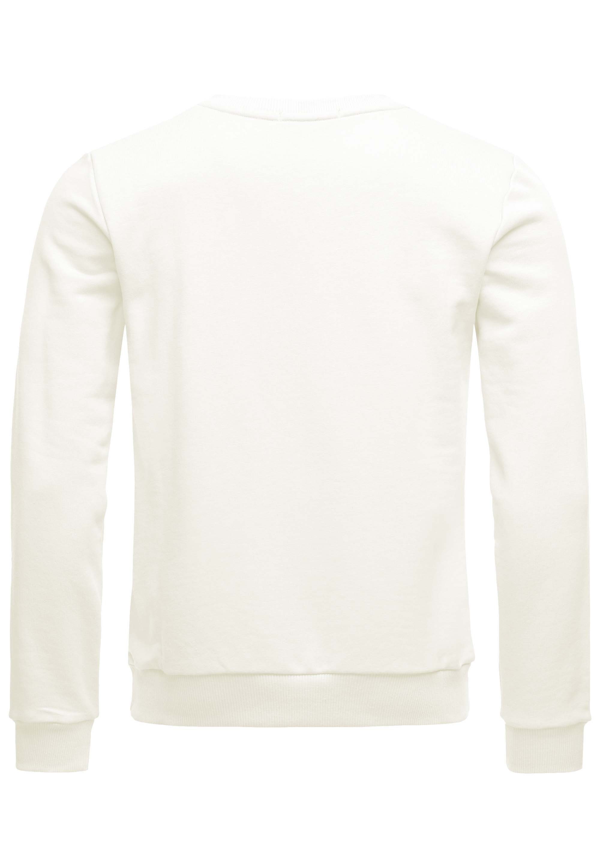 RedBridge Sweatshirt Basic Langarmshirt - Rundhals, günstig online kaufen