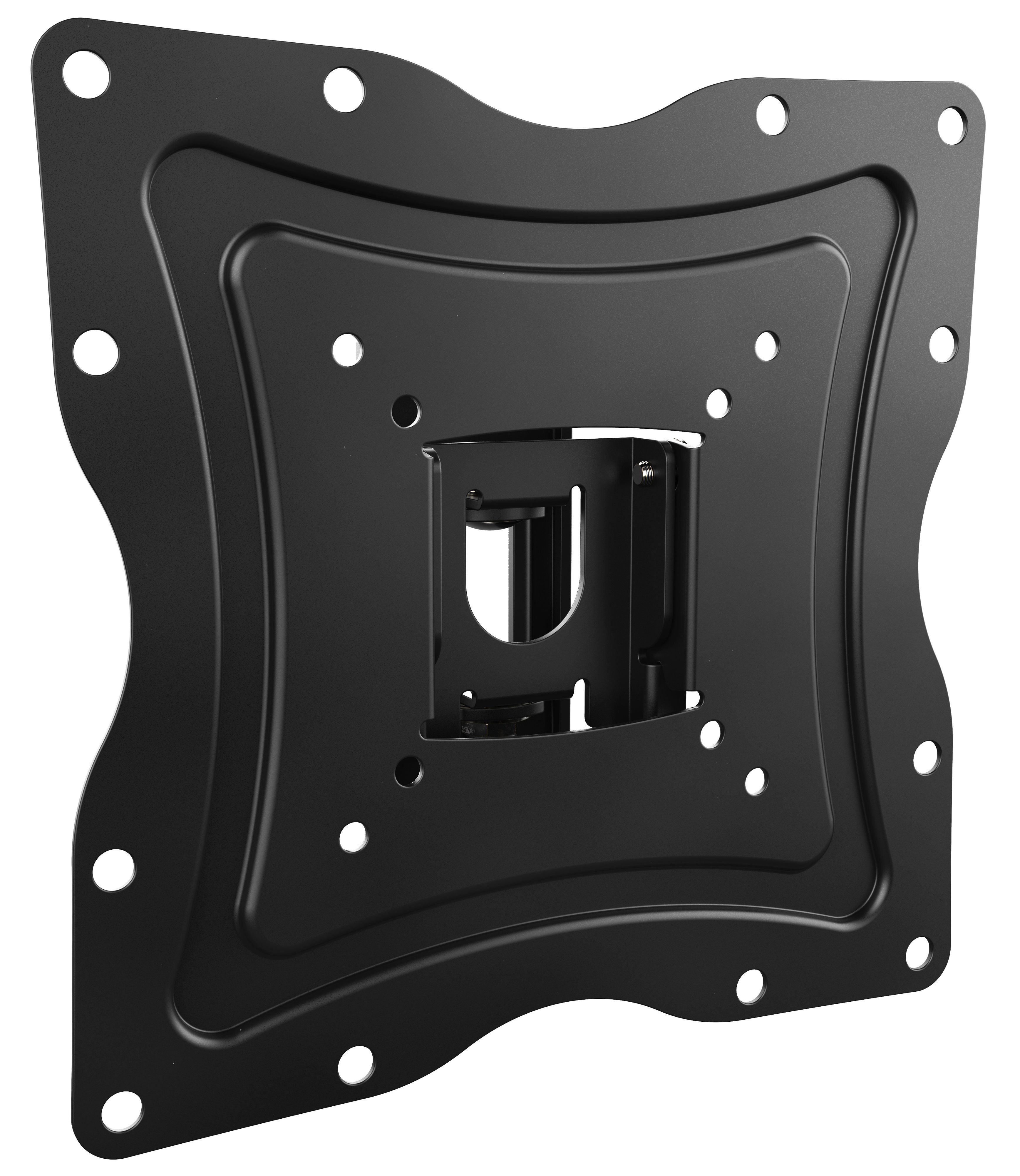 RICOO TV-Wandhalterung TV Monitorhalterung schwenkbar neigbar N0222, (bis 47 Zoll, VESA 75x75 bis 200x200, 1-tlg., 30 kg Belastbarkeit, von 48-119 cm (19"-47) Bildschirm-Diagonale, flach schwenkbar bis 50°, neigbar bis 18°, Monitor Wand Halter)