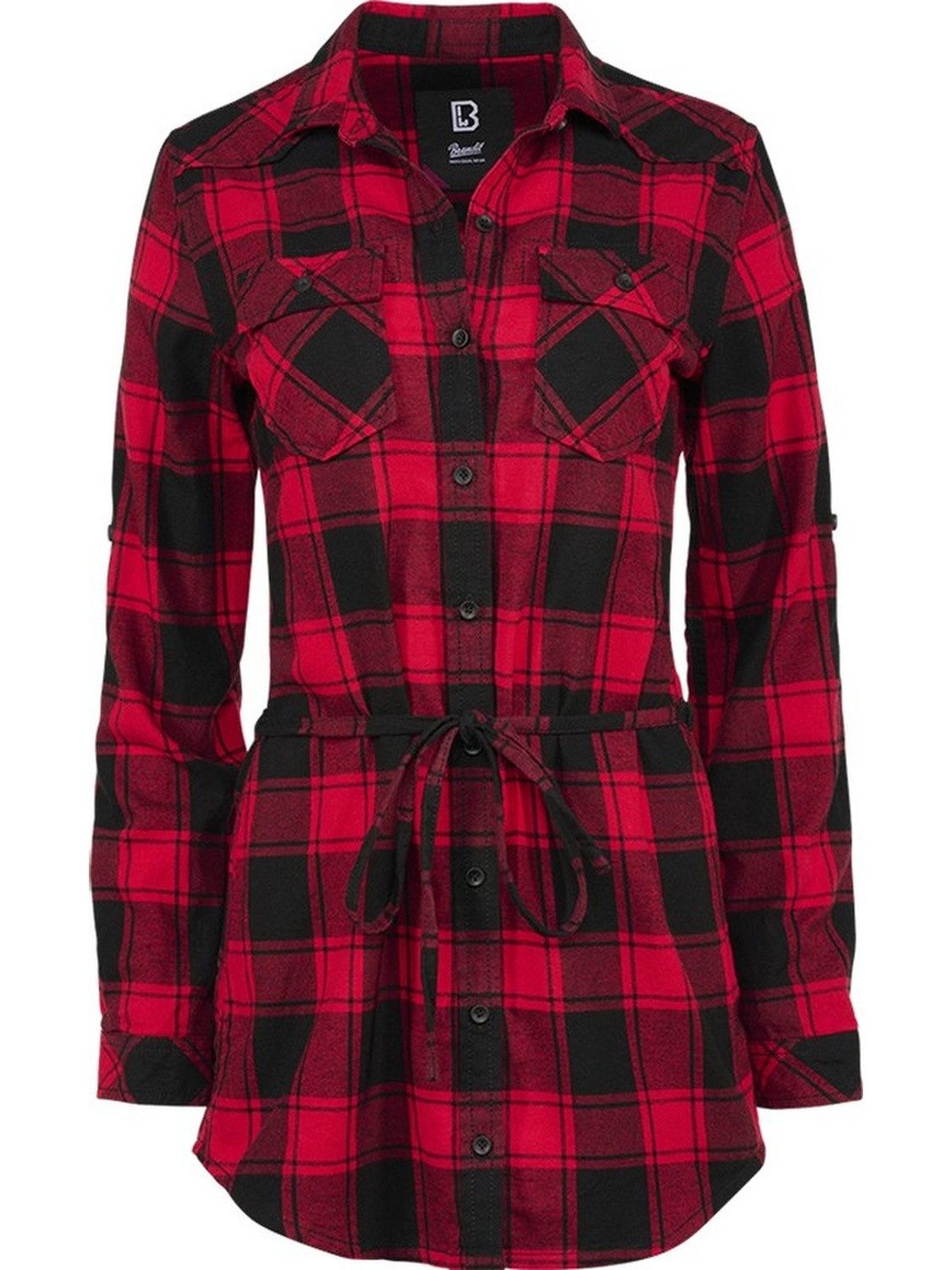Brandit Minikleid Women Lucy Longshirt Long Sleeve