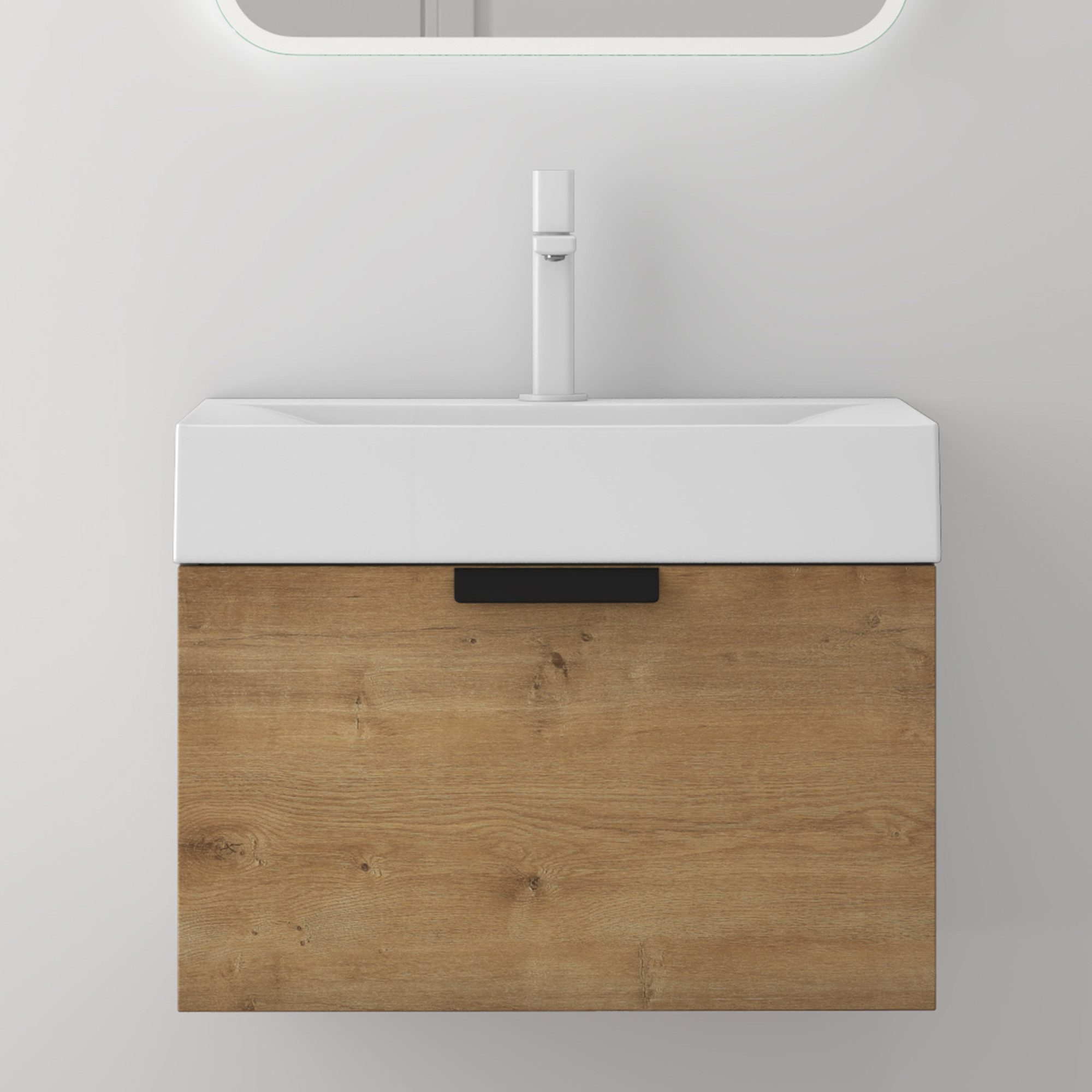 doporro Badmöbel-Set Design Waschtisch-Unterschrank Soft-Close Badschrank-S günstig online kaufen