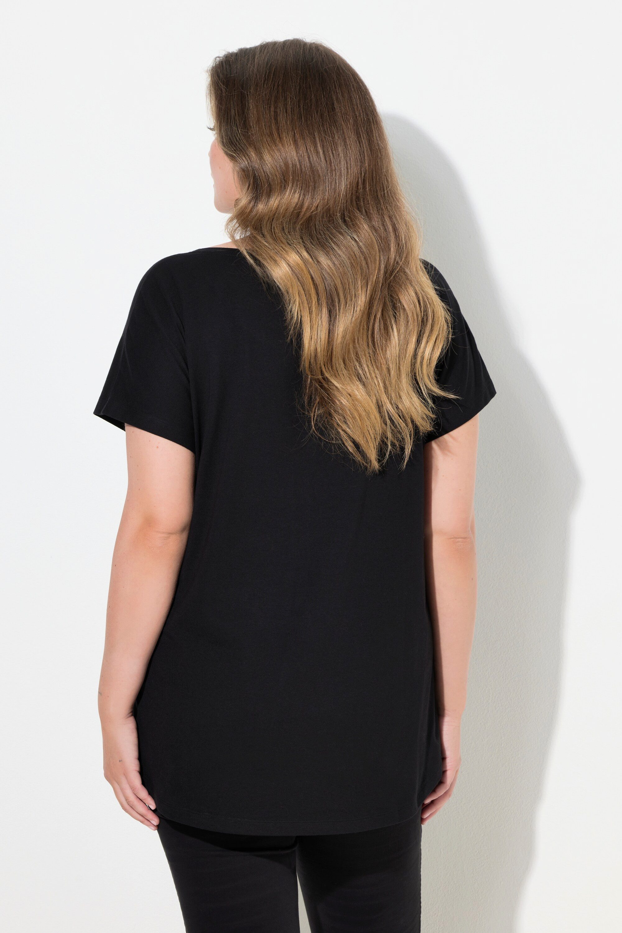 MIAMODA T-Shirt T-Shirt oversized Designer Statement – Bild 3 von 3