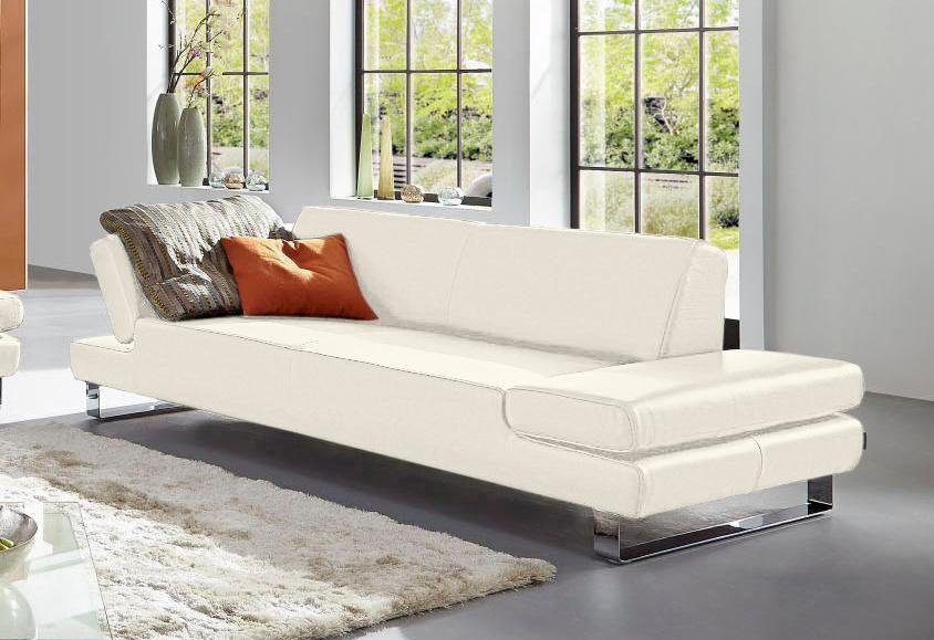 W.SCHILLIG 3-Sitzer "taboo Designsofa mit hohem Sitzkomfort", mit Übertiefe günstig online kaufen