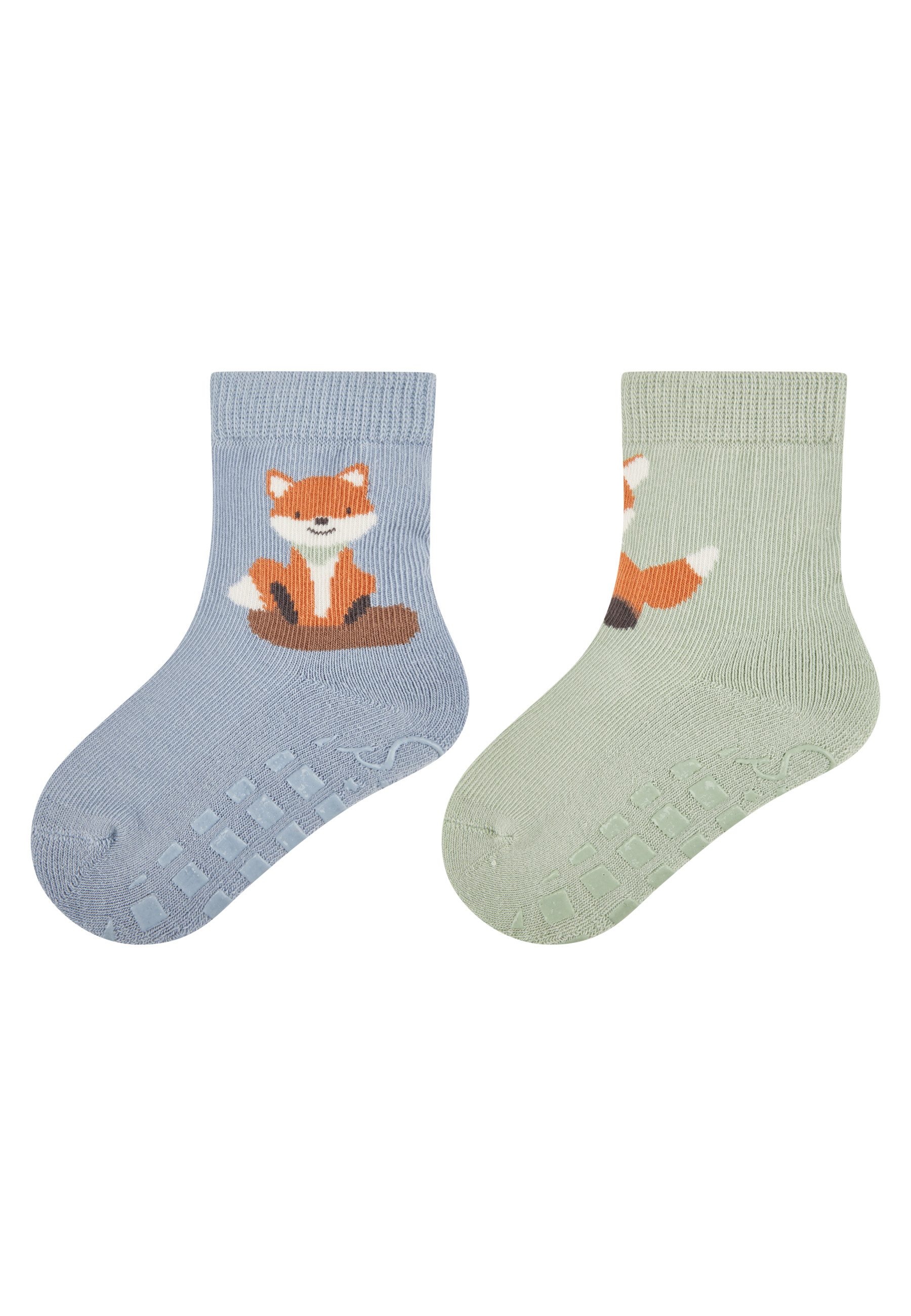 Sterntaler® ABS-Socken ABS Socken 2er-Pack Fuchs (2-Paar, 2er-Pack)