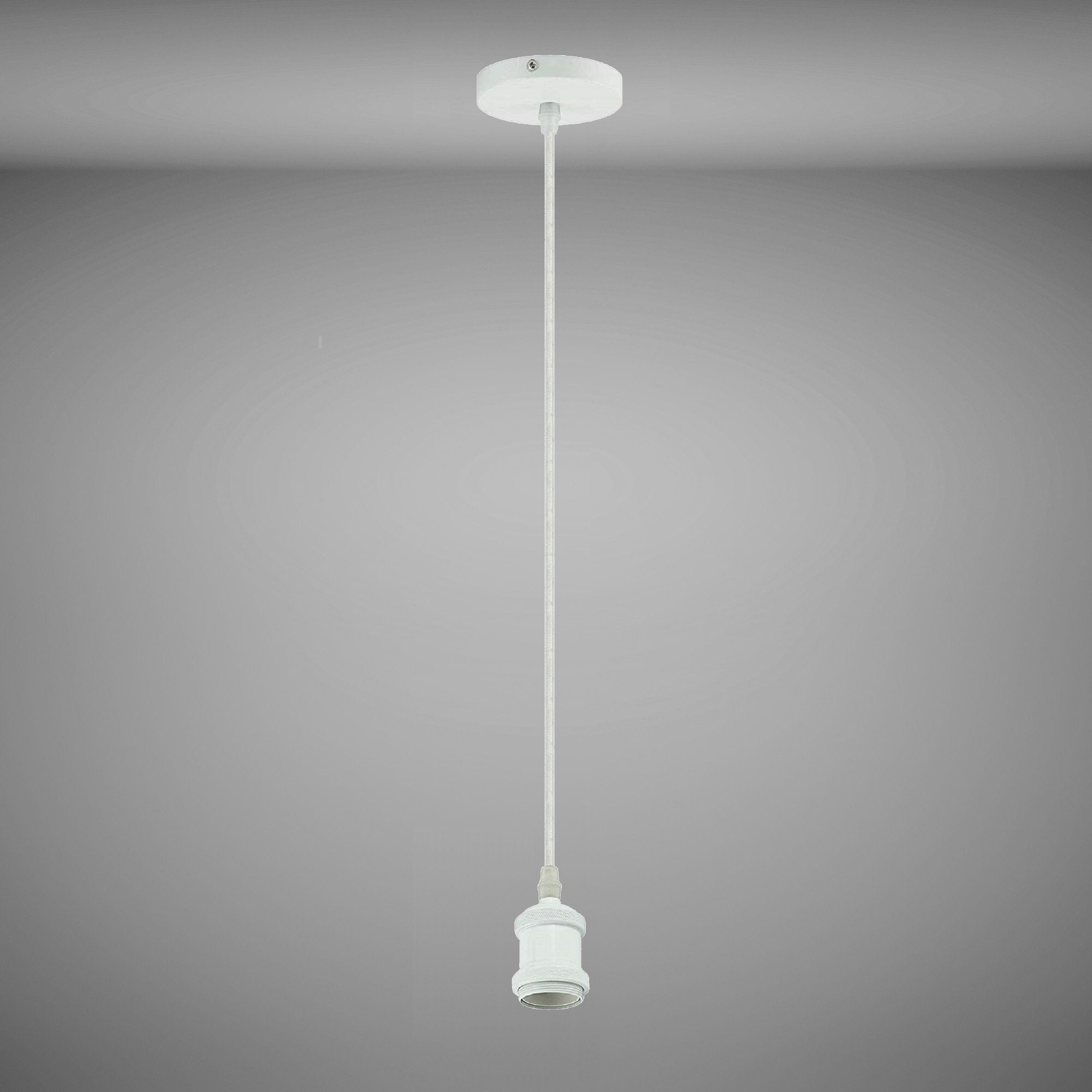 TRANGO Pendelleuchte, 9000W moderne E27 Lampenaufhängung *JACOB* Hängeleuch günstig online kaufen