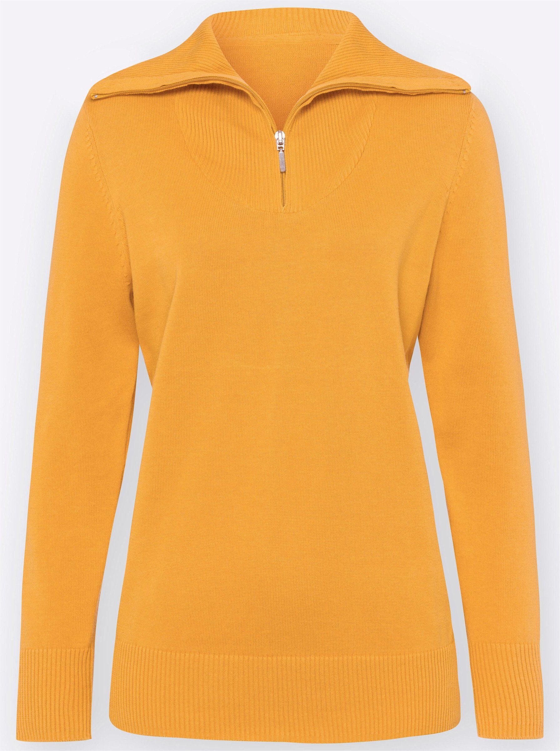 Sieh an! Strickpullover Troyer . günstig online kaufen