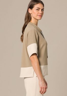 bianca Kurzarmshirt IDA in angesagter Farbe mit stylischen Highlights