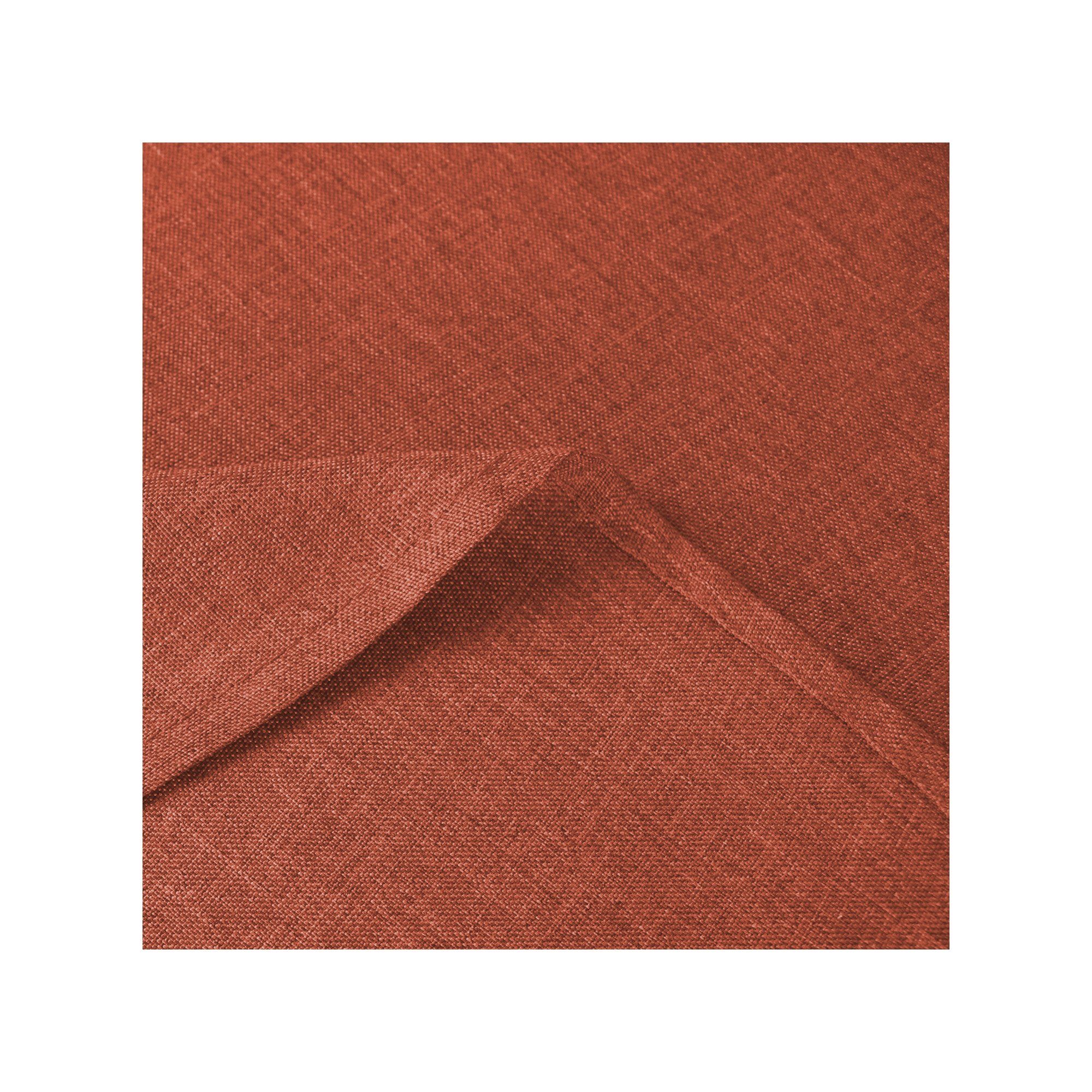 Haus und Deko Tischdecke Tischdecke oval Leinenoptik Lotuseffekt Tischwäsch günstig online kaufen