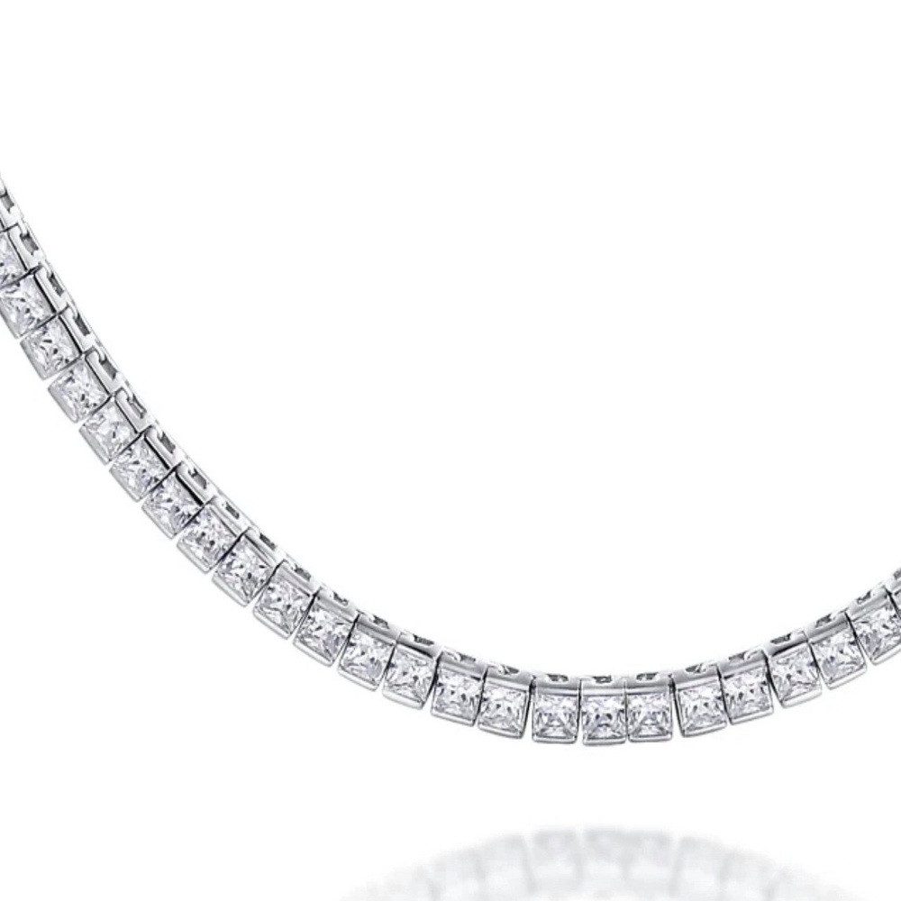 Silber 4mm 45cm