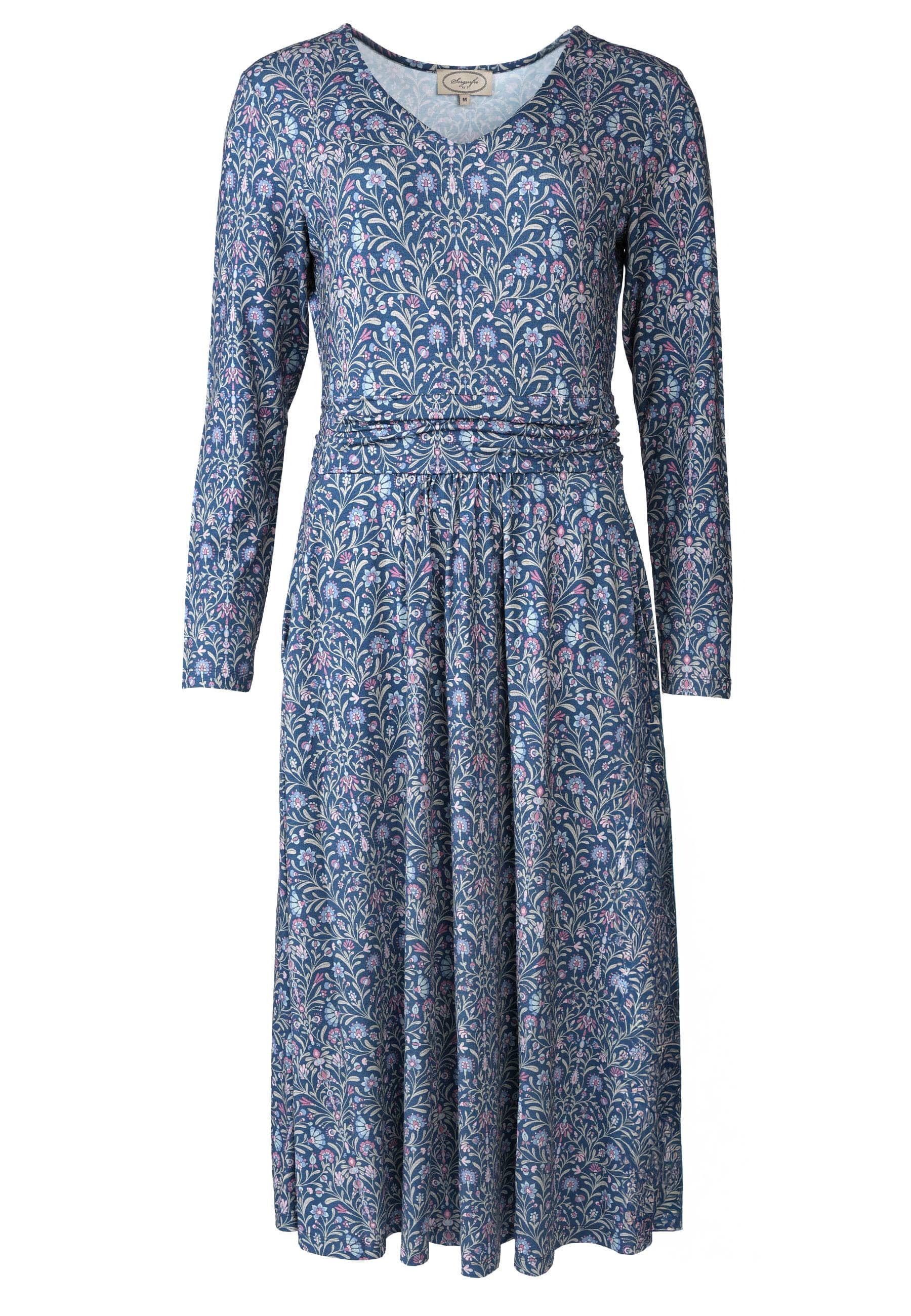 Sorgenfri Sylt Sommerkleid Malindusa Taillenraffung günstig online kaufen