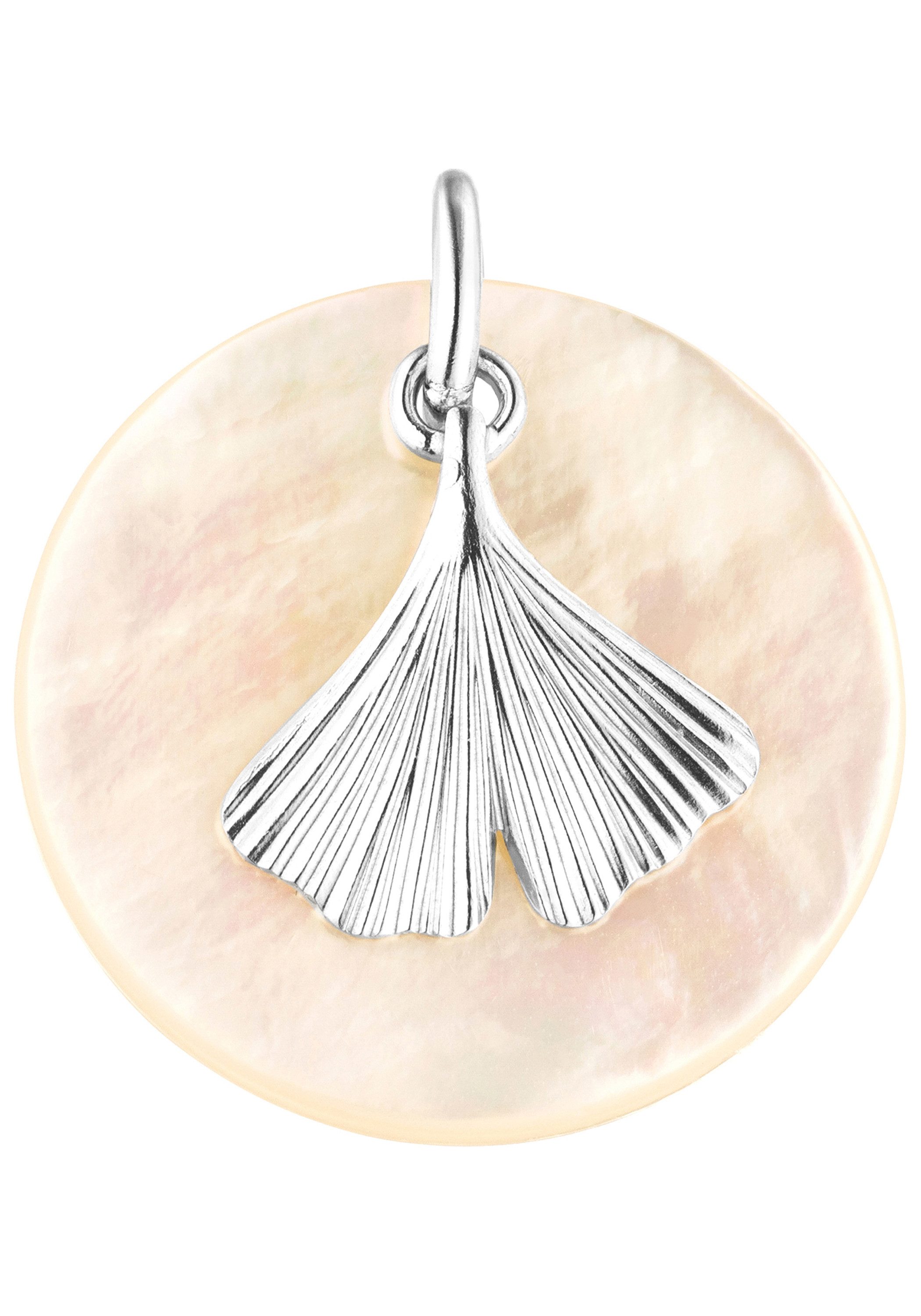 JOBO Kettenanhänger Ginkgo Ginko, 925 S...