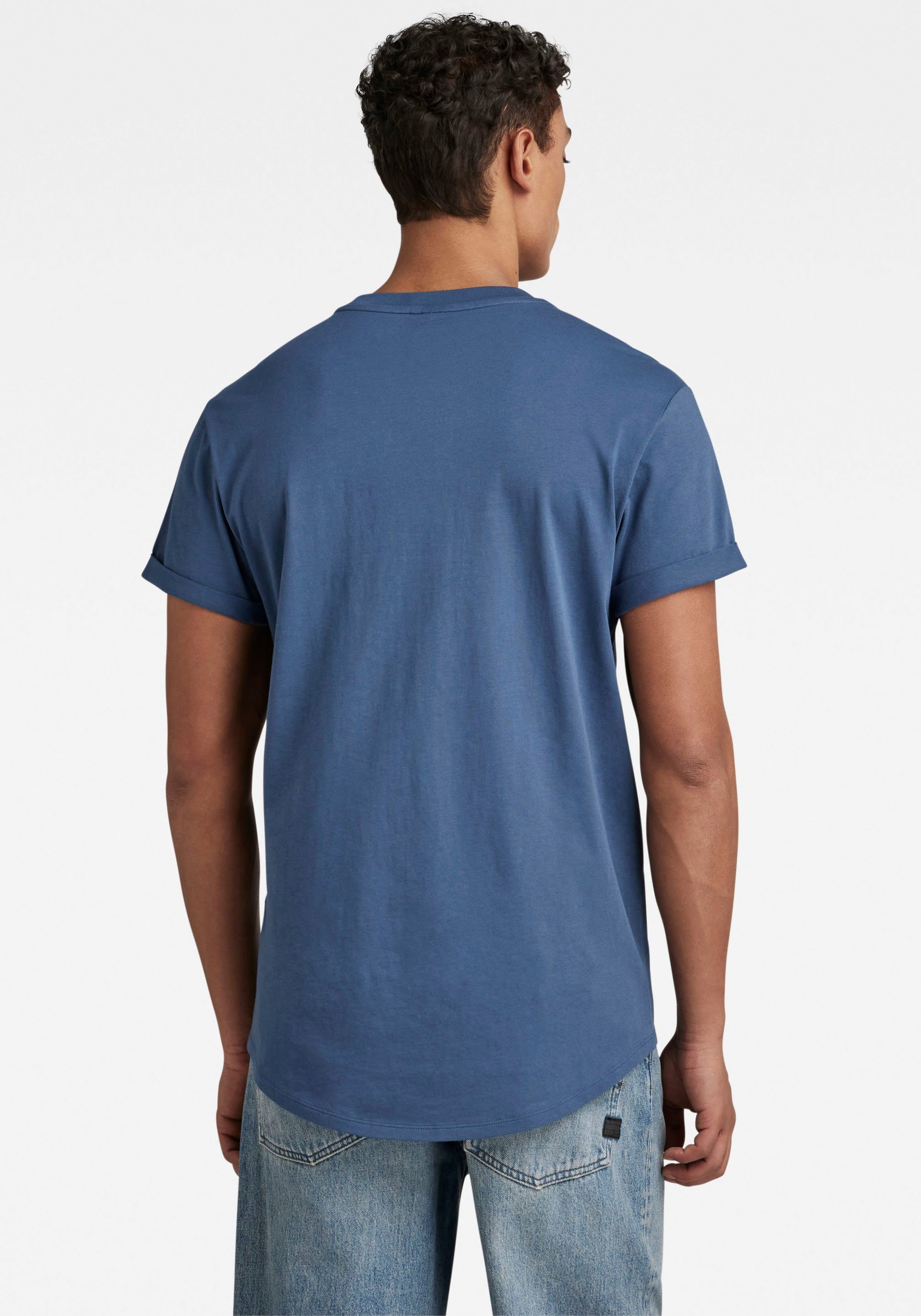 rank r G-Star RAW Lash t Kurzarmshirt blue ss