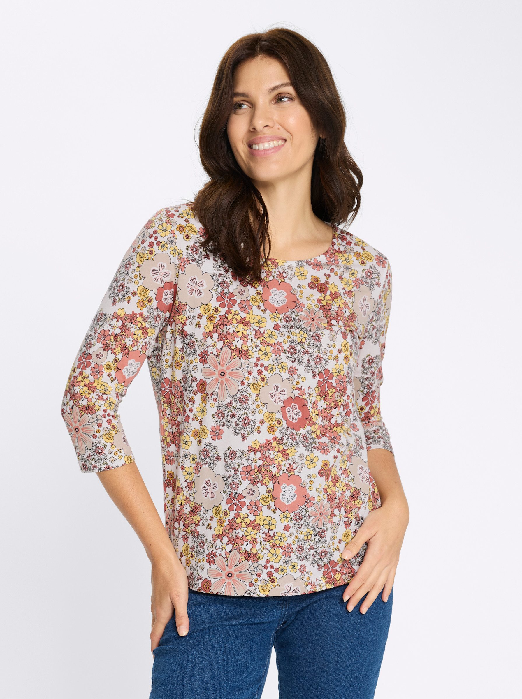 Sieh an! T-Shirt 3/4-Arm-Shirt . günstig online kaufen