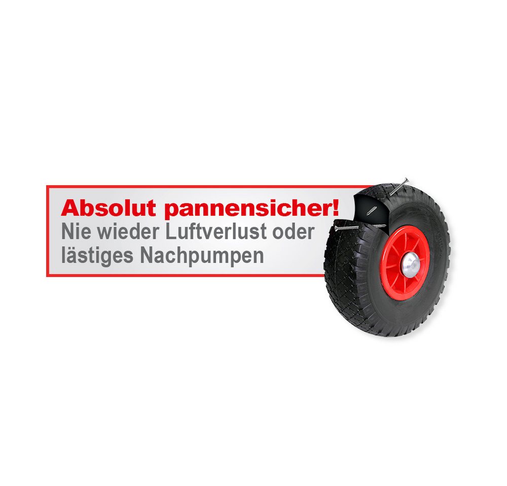 Thumbnail - BRB-Lagertechnik Transportwagen Handwagen mit herausnehmbarem Kunststoffkasten 600x400x320 mm